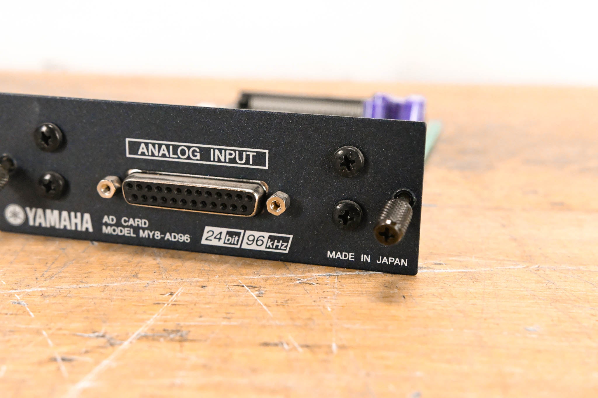 Yamaha MY8-AD96 8-Channel Analog Input Card CG01X33