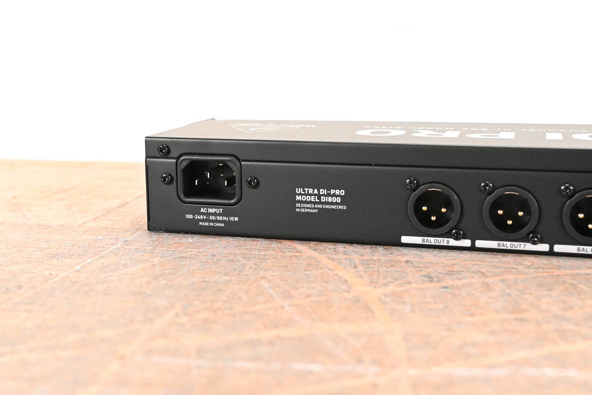 Behringer ULTRA-DI PRO DI800 8-Channel Active DI Box