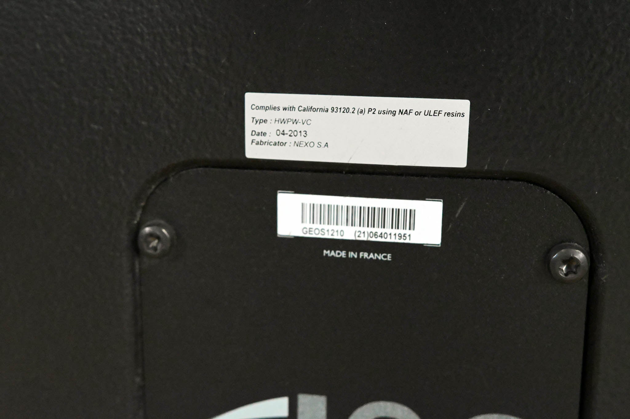 NEXO GEO S1210 2-Way Passive Loudspeaker (PAIR)