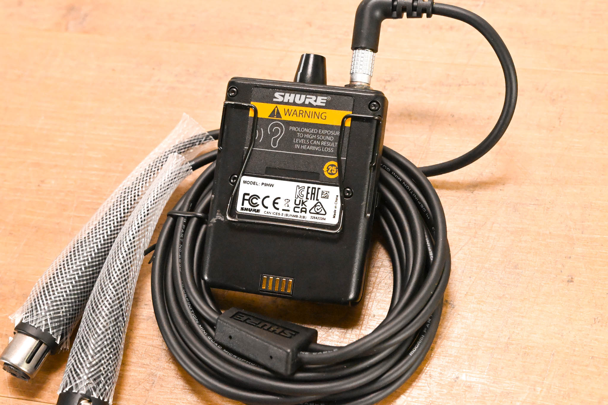Shure P9HW Wired Bodypack Personal Monitor