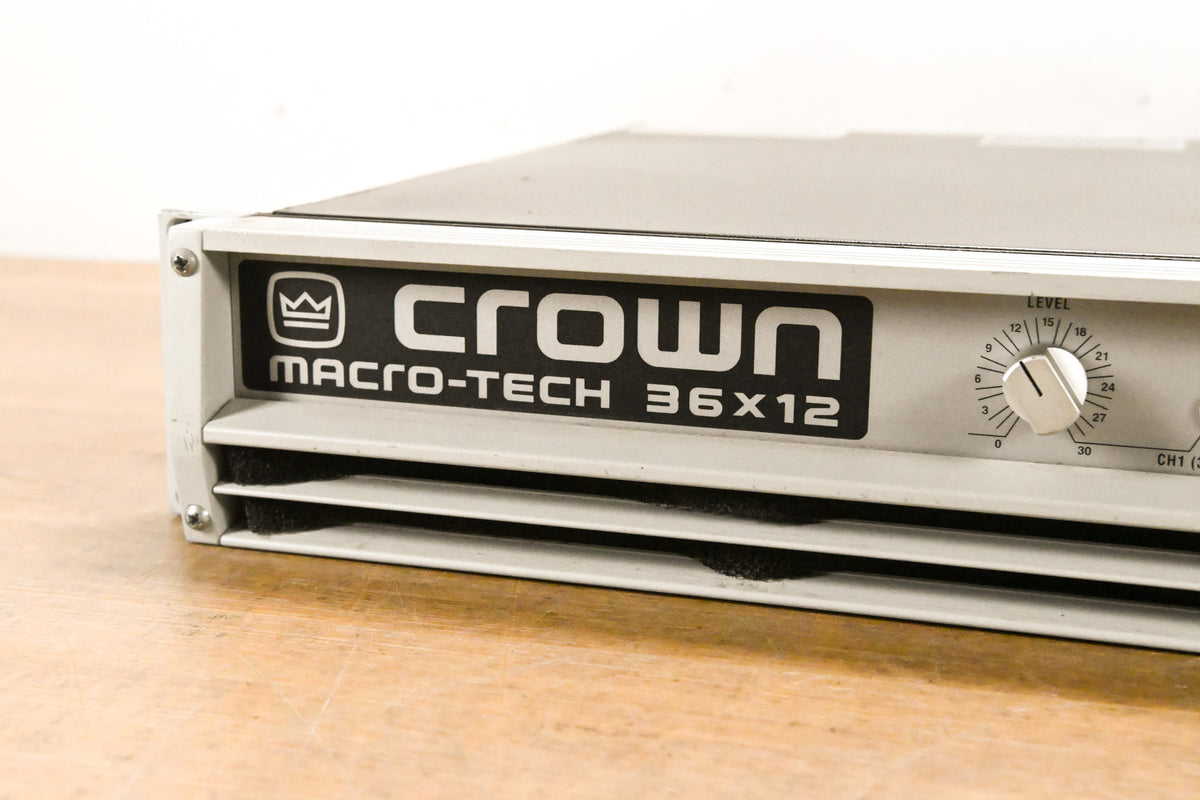 Crown Macro-Tech 36x12 2-Channel Power Amplifier