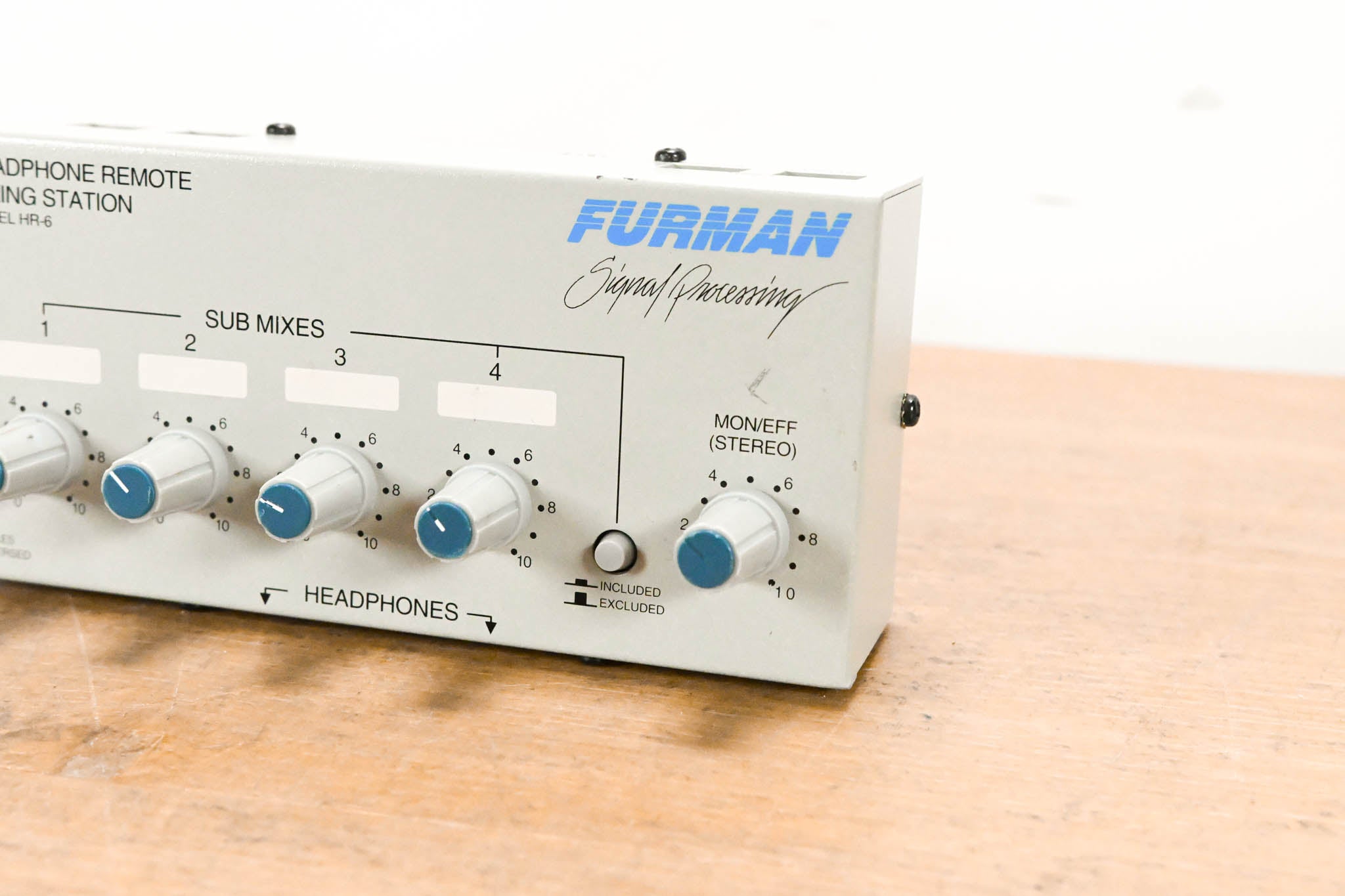 Furman HR-6 6-Channel Headphone Mixing Station