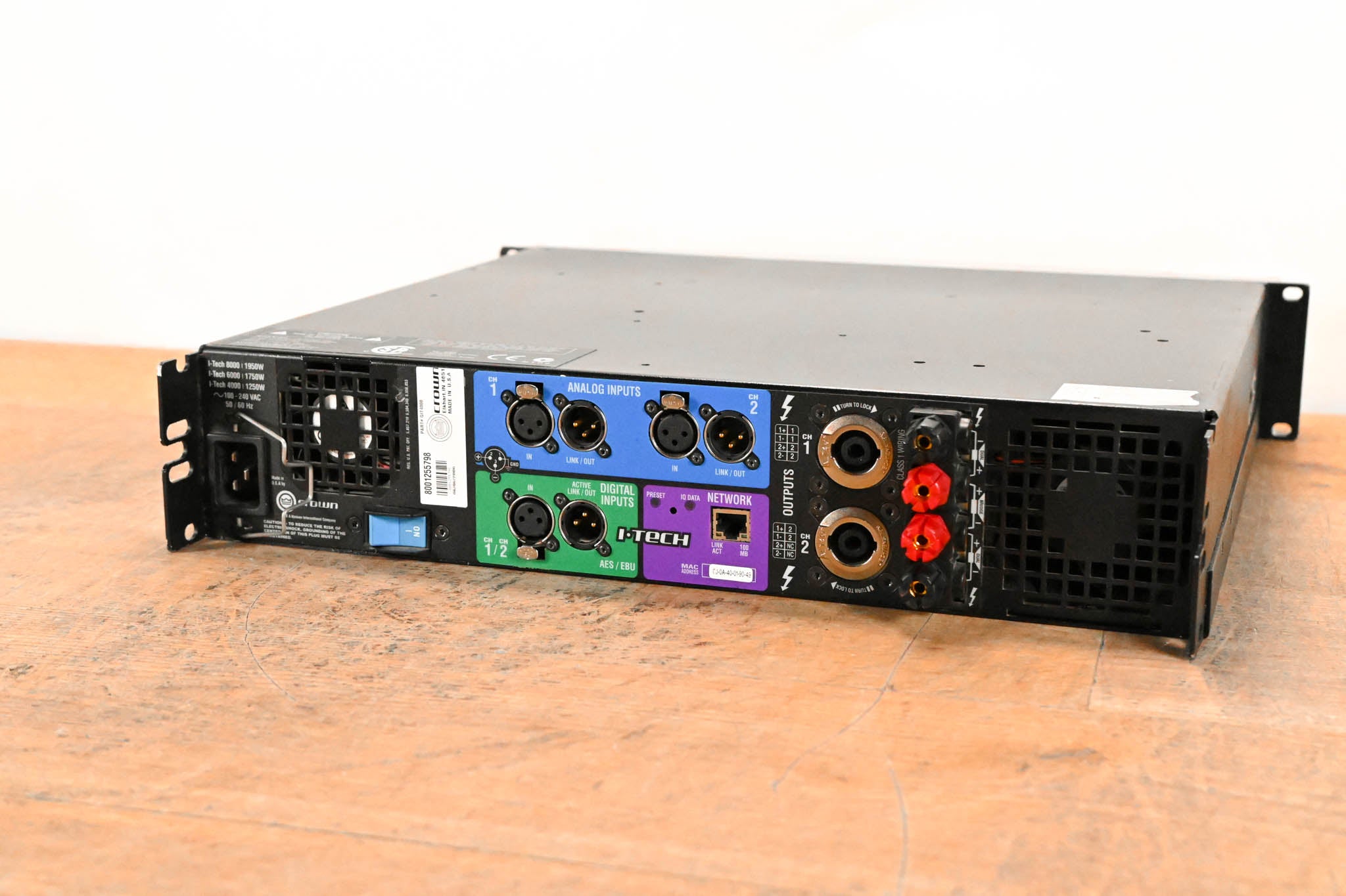 Crown I-Tech 4000 2-Channel Power Amplifier