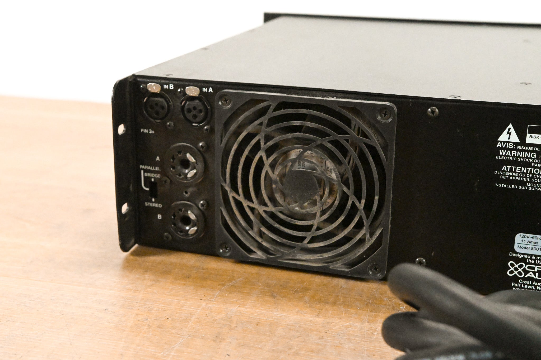 Crest Audio 8001 2-Channel Power Amplifier