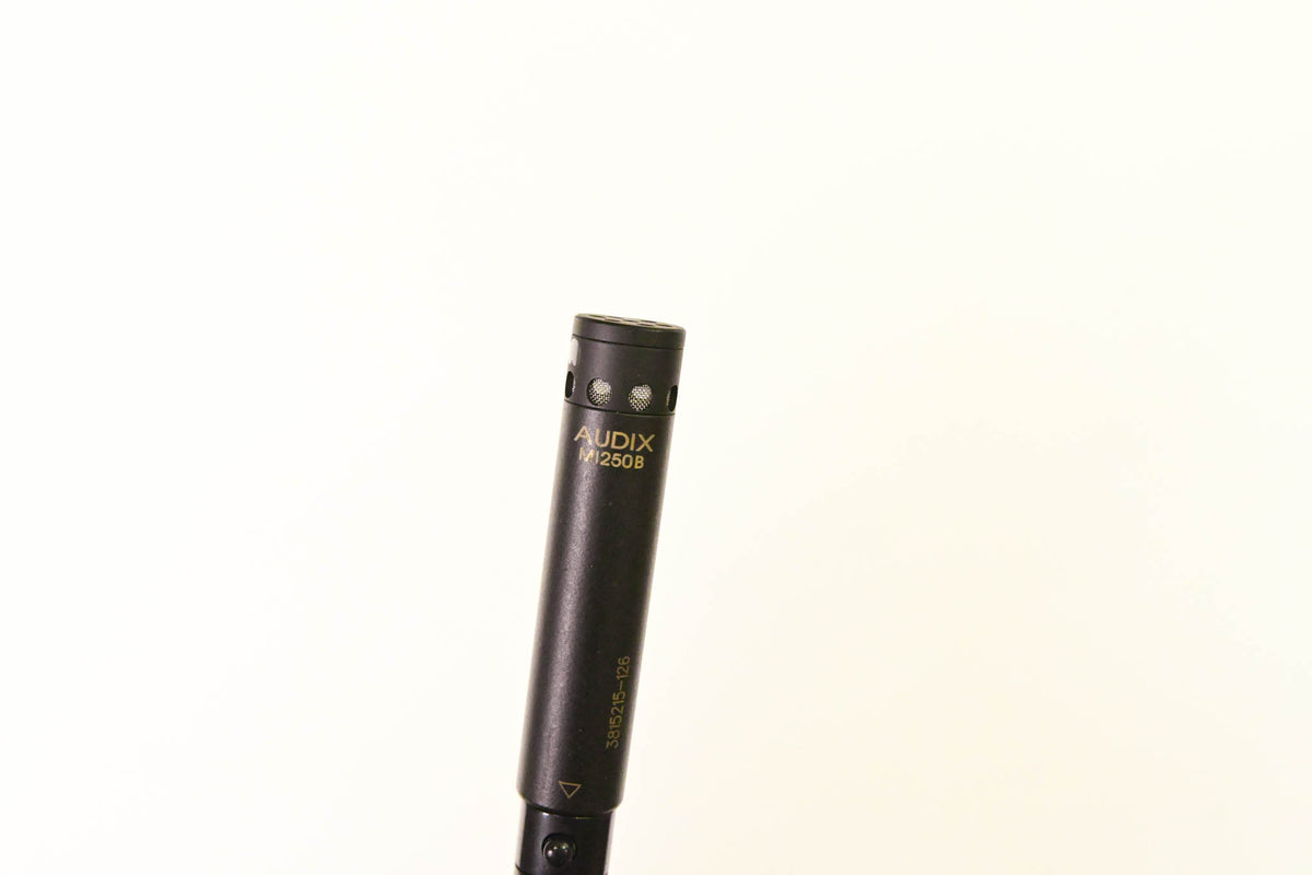 Audix M1250B Miniature Cardioid Condenser Mic with MicroBoom 50"