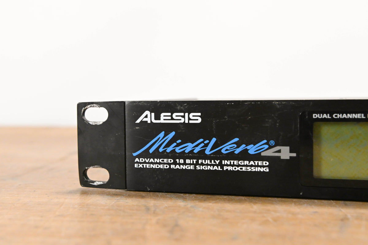 Alesis MidiVerb 4 Dual-Channel Parallel Multi-Effects Processor (NO PSU)