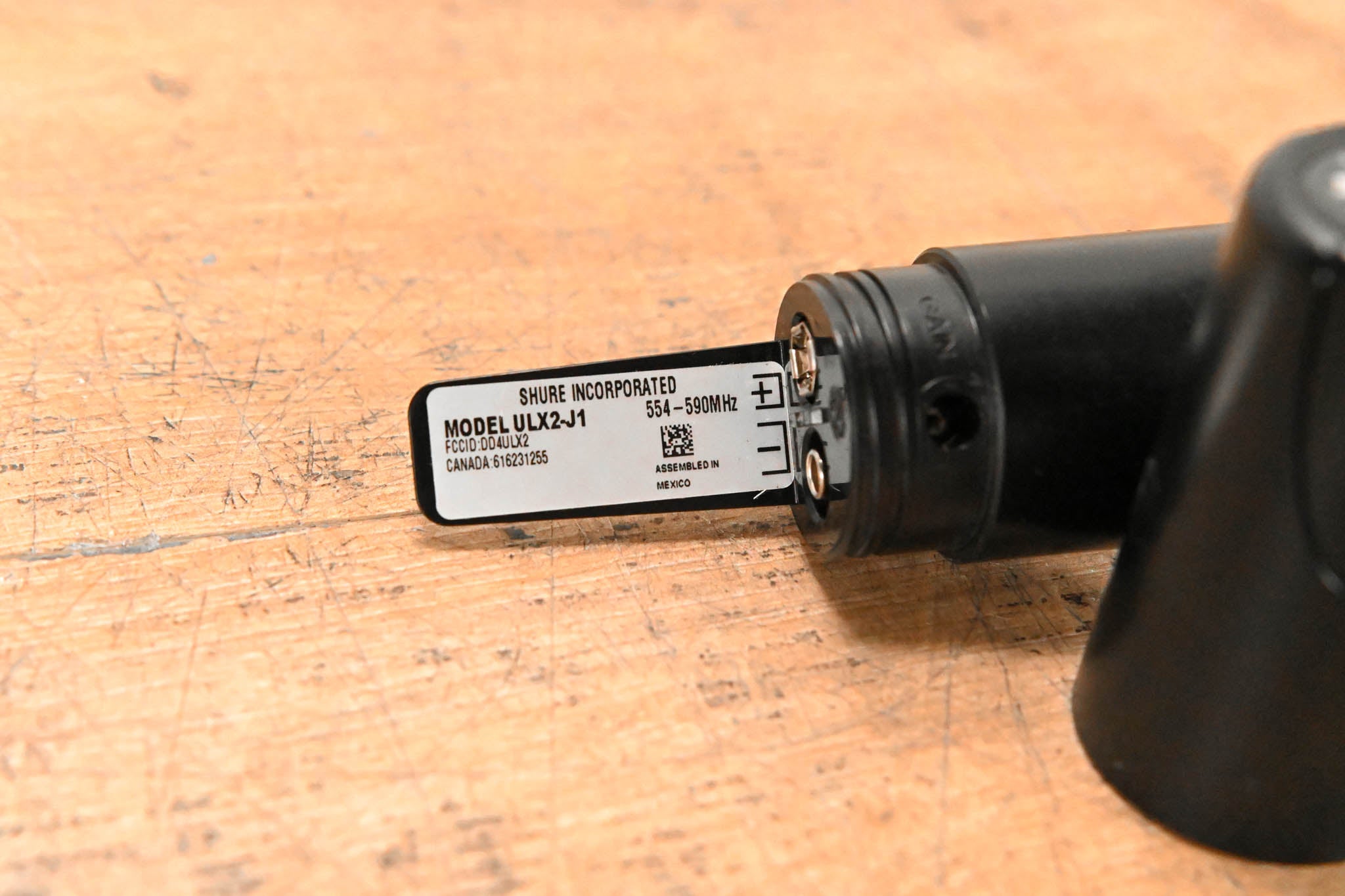 Shure ULX2/BETA87A Wireless Handheld Transmitter - J1 Band: 554-590 MHz