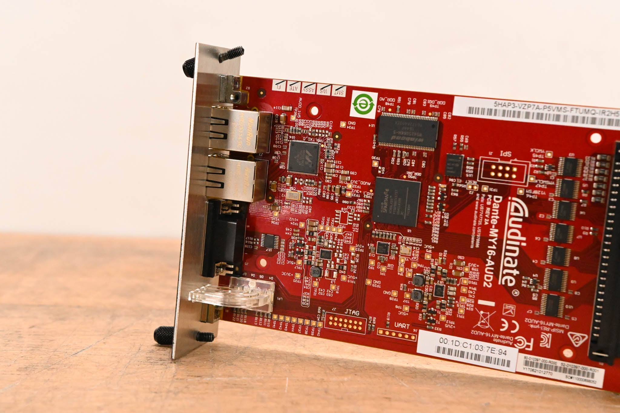 Audinate Dante-MY16-AUD2 16-Channel Dante Network I/O Card