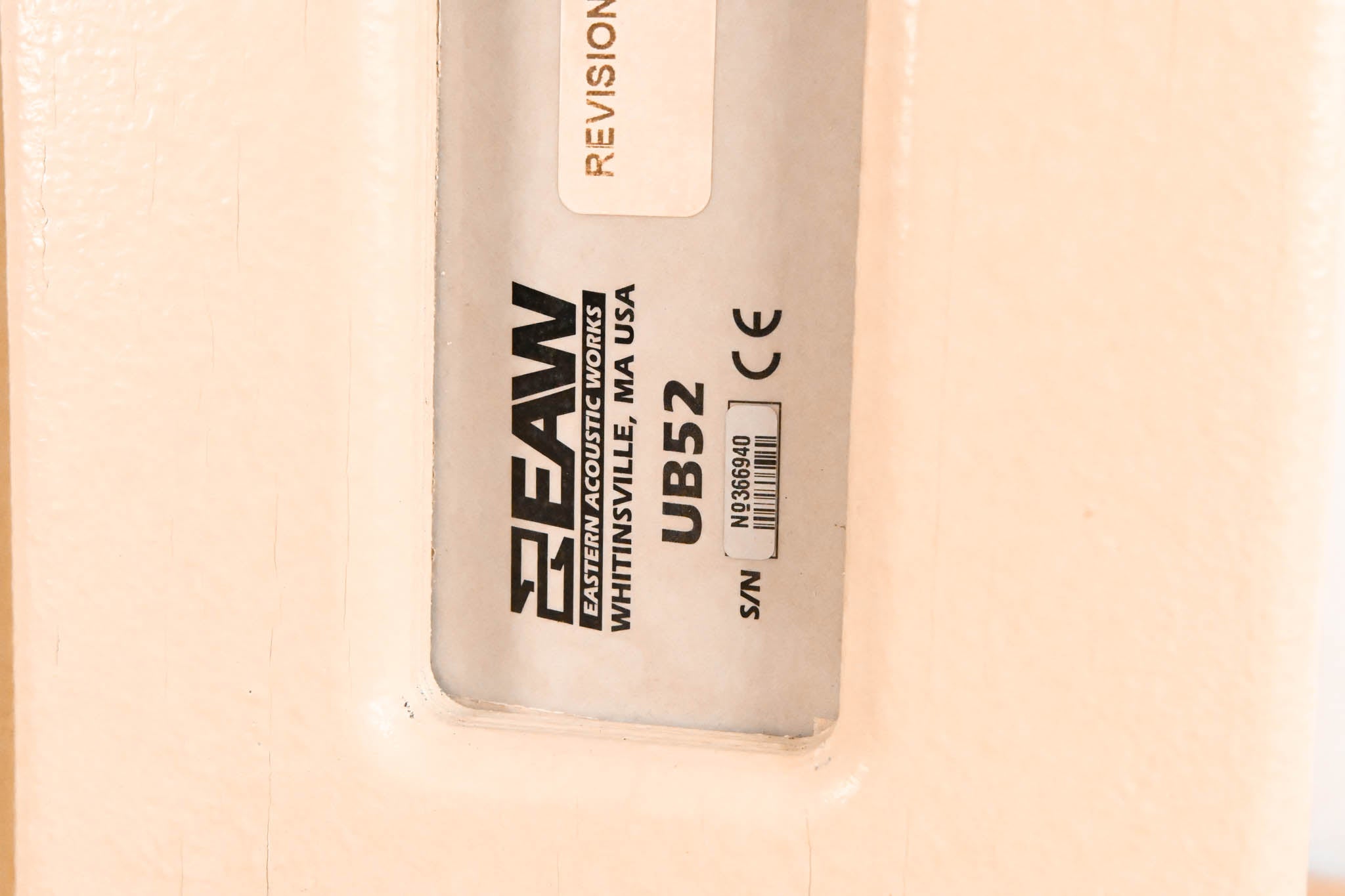 EAW UB52 Two-Way Full-Range Loudspeaker - White (PAIR)