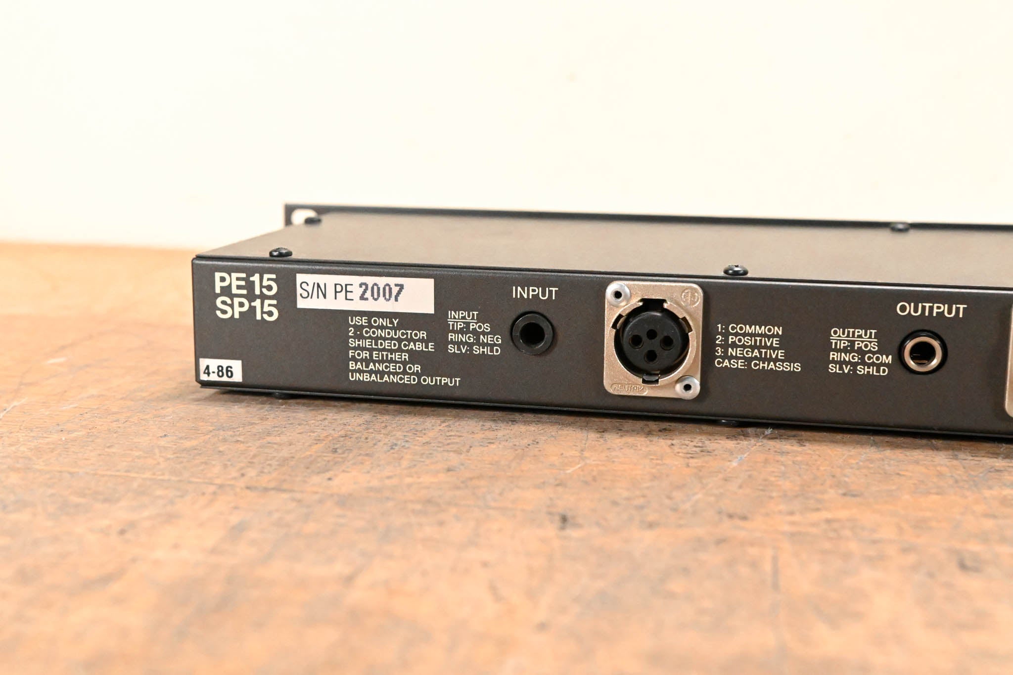 Rane SP 15 5-Band Parametric Equalizer