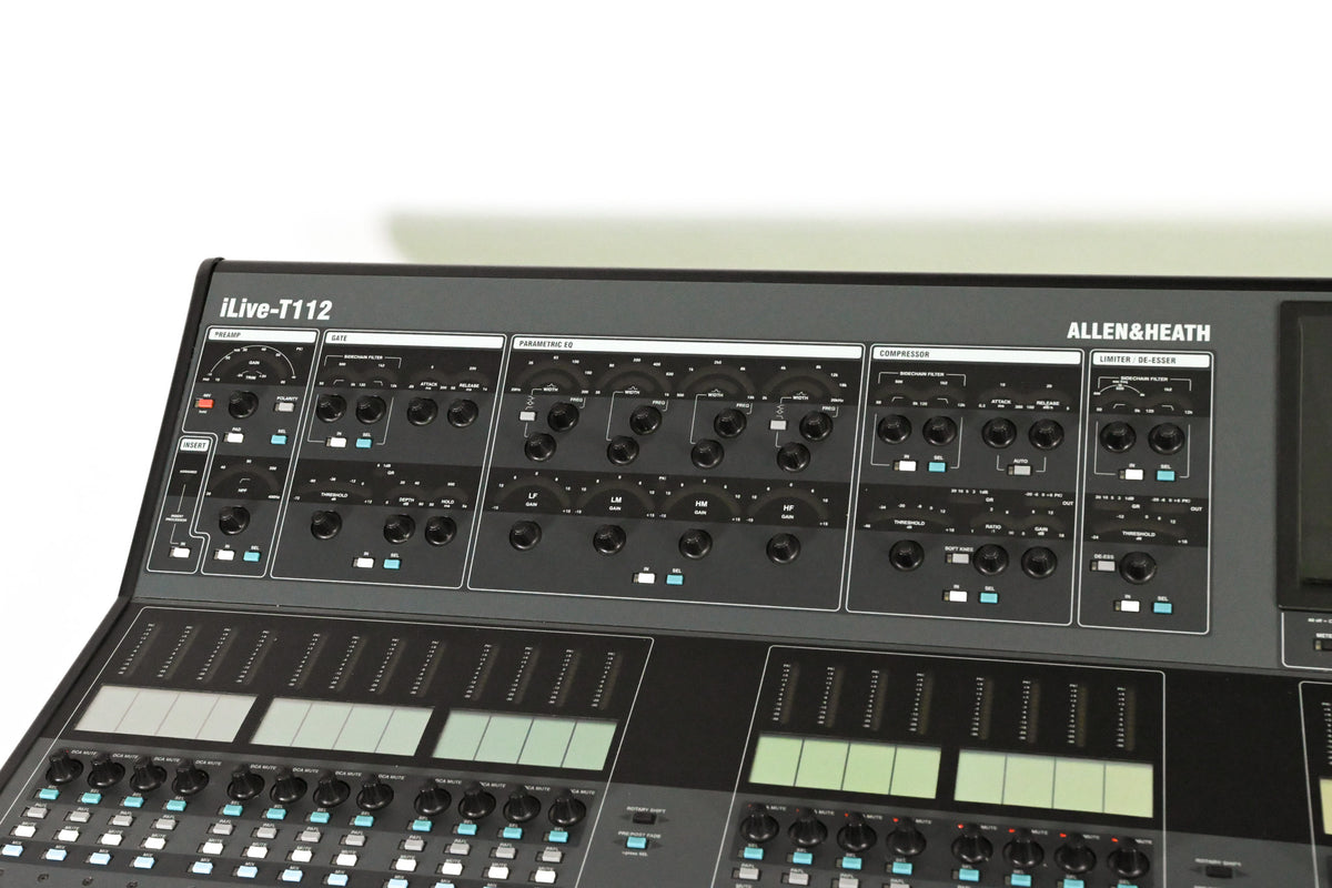 Allen & Heath iLive-T112 Mixing Surface with iDR-48 Fixed Format MixRack