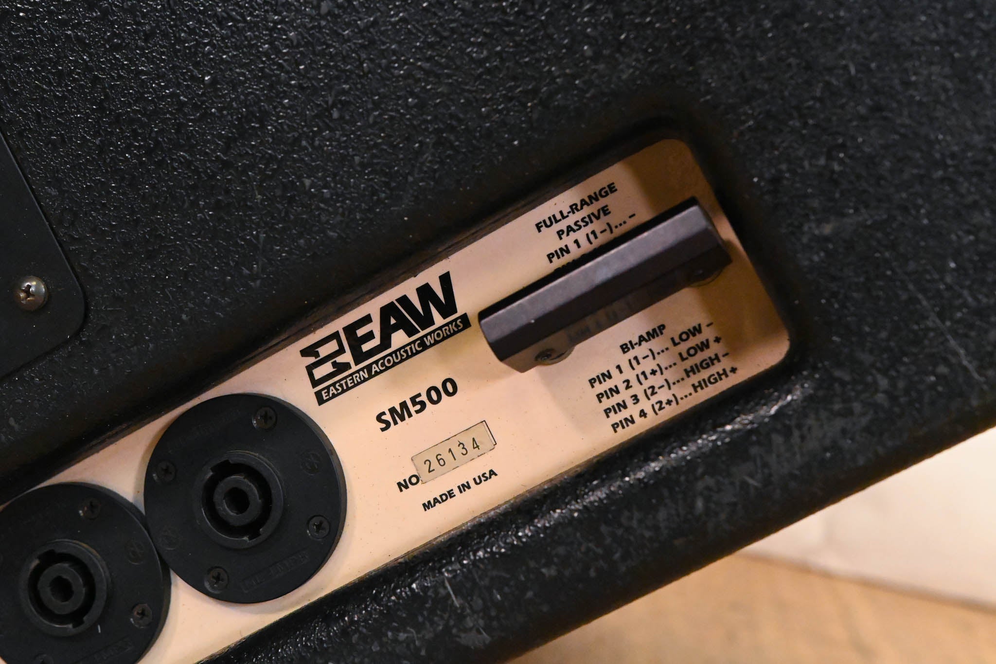 EAW SM500 15" 2-Way Stage Monitor Wedge