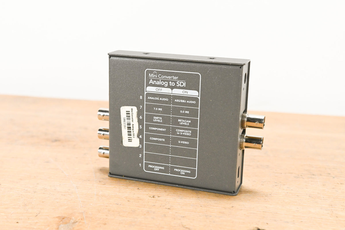 Blackmagic Design Mini Converter Analog to SDI (NO POWER SUPPLY)