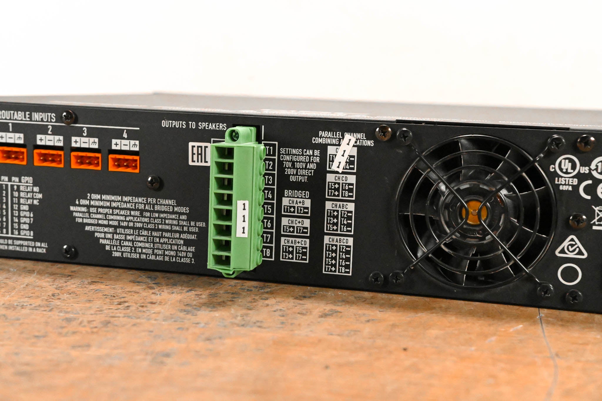 QSC CXD4.5Q 4-Channel Network Amplifier