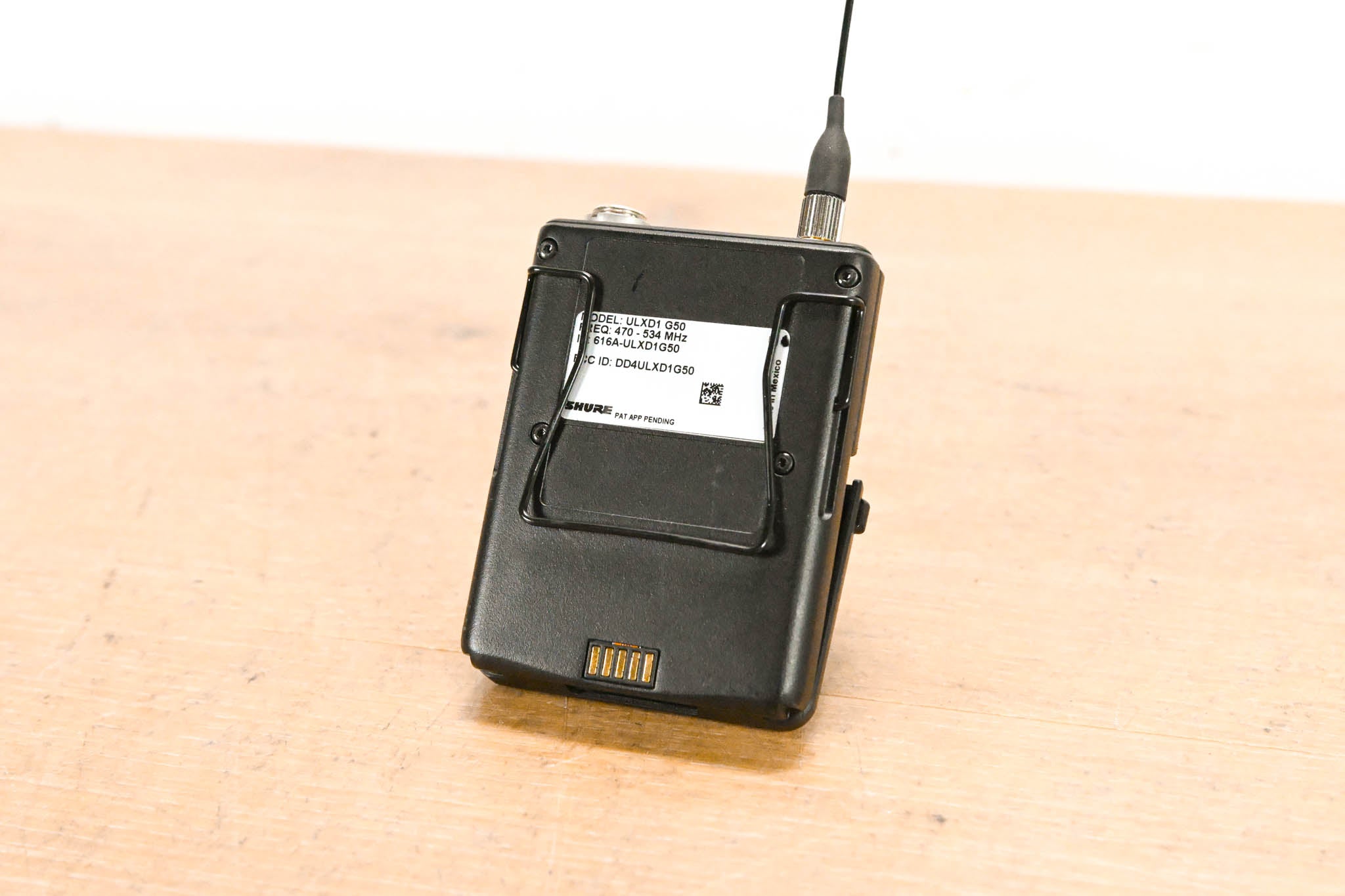 Shure ULXD1 Digital Bodypack Transmitter - G50 Band: 470-534 MHz