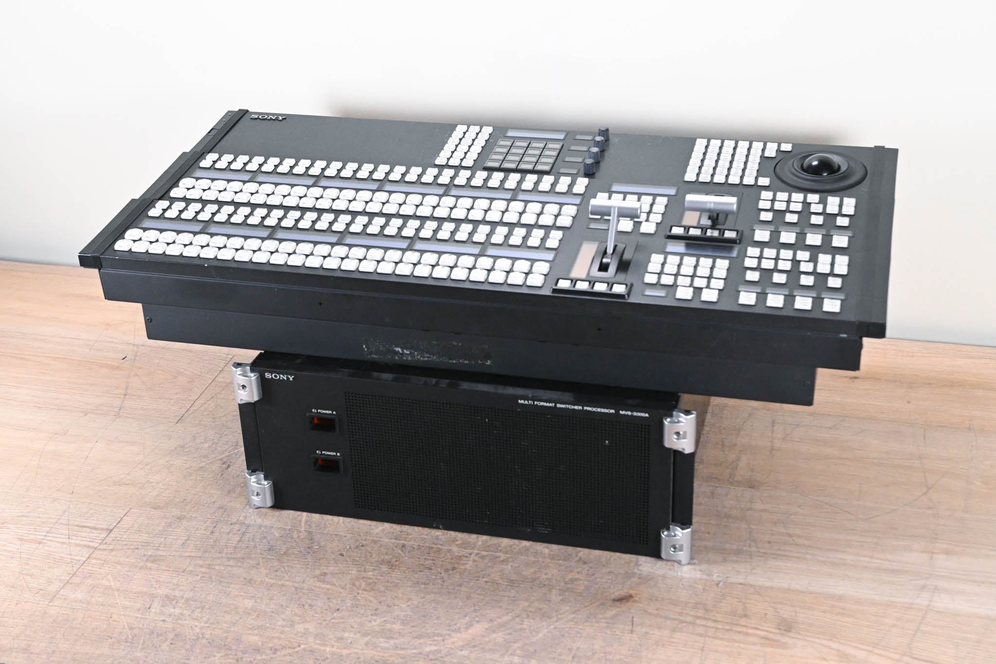 Sony MVS-3000A 2 M/E SD/HD Video Switcher with ICP-3000 Control Panel