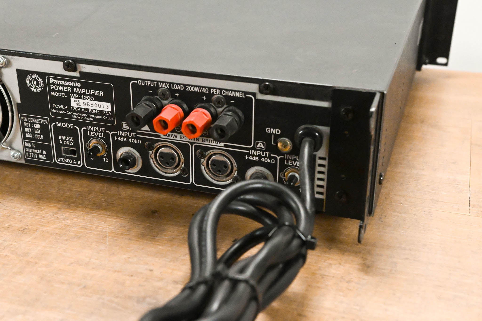 Ramsa WP-1200 2-Channel Power Amplifier