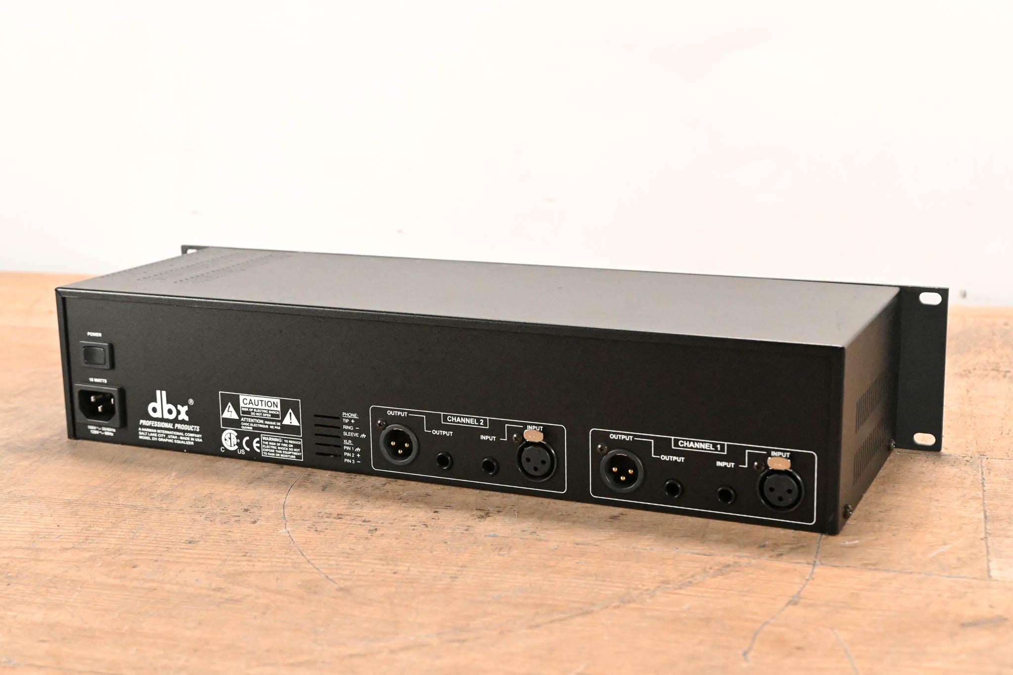 dbx 231 Dual-Channel 31-Band Graphic Equalizer CG01VRJ