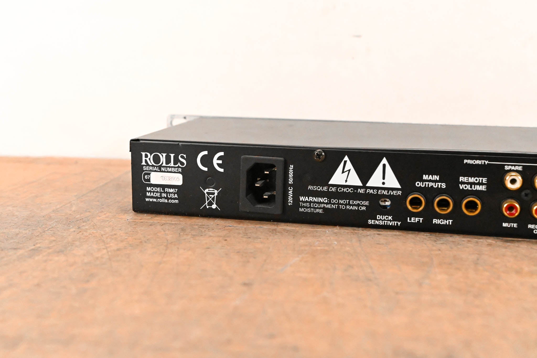 Rolls RM67 Microphone/Source Mixer