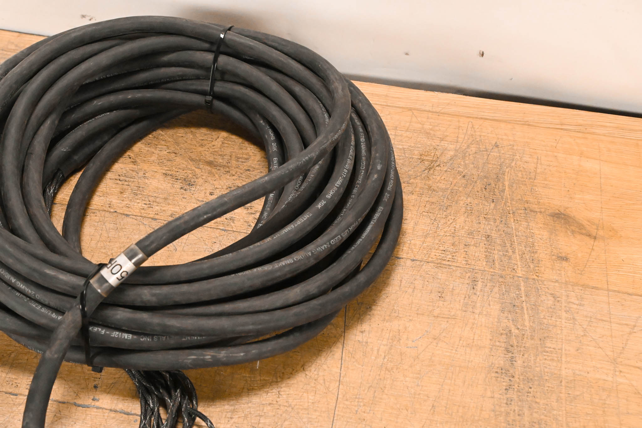 Unbranded DT-12 Female 37-Pin Connector to (12x)XLRM Cable - 50ft