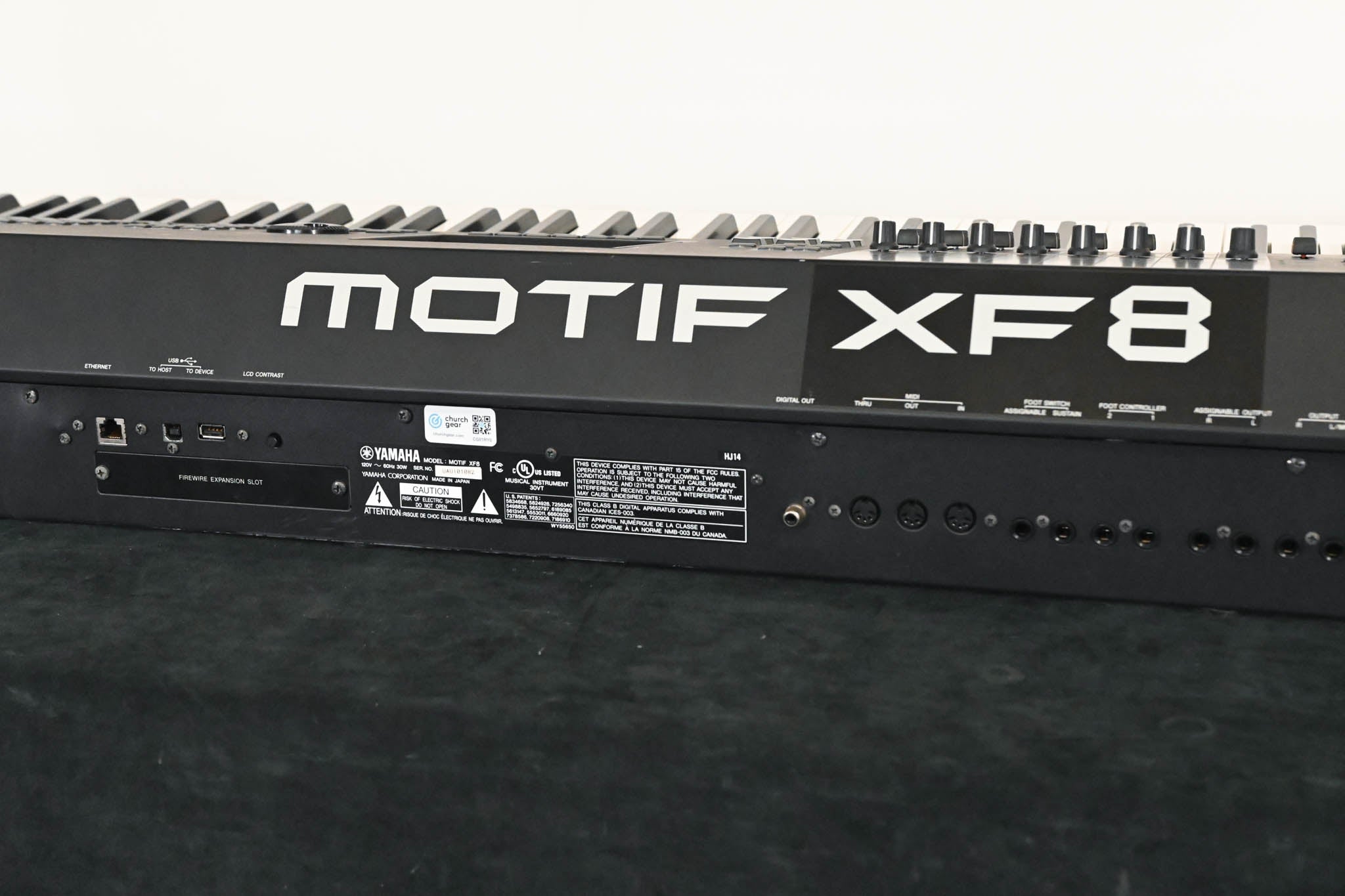 Yamaha MOTIF XF8 88-Key Workstation Keyboard