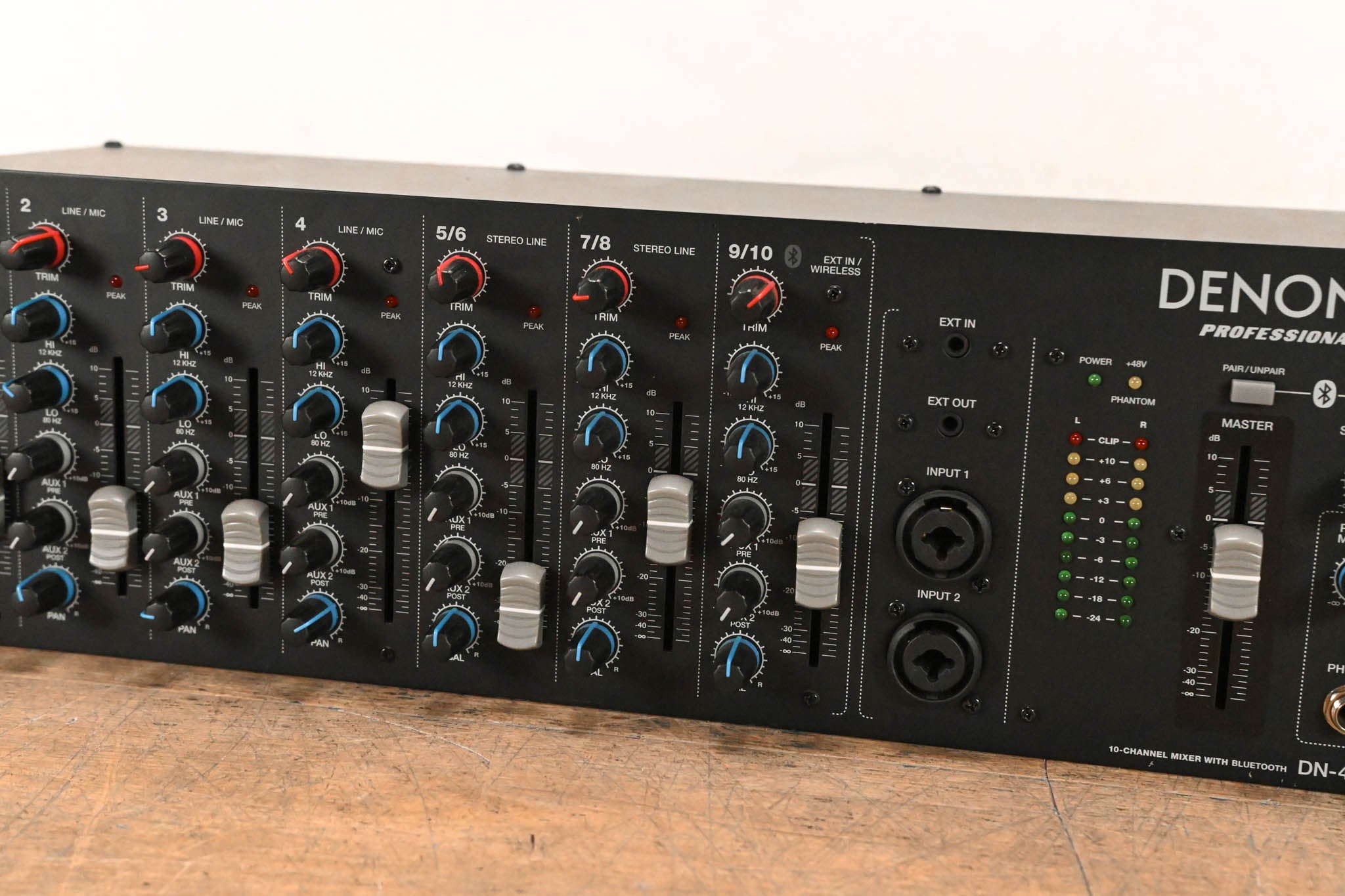 Denon DN-410X 10-Channel Rackmount Mixer with Bluetooth
