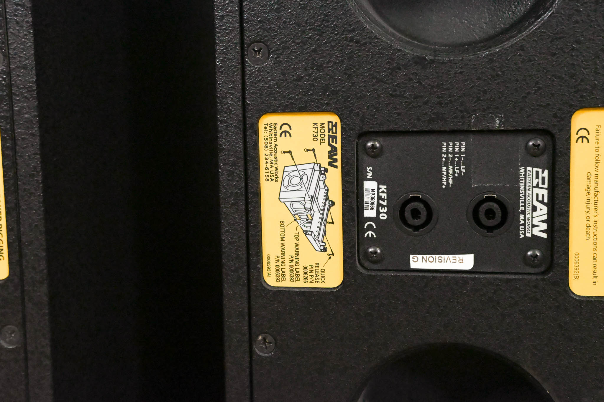 EAW KF730 3-Way Full-Range Loudspeaker (PAIR)