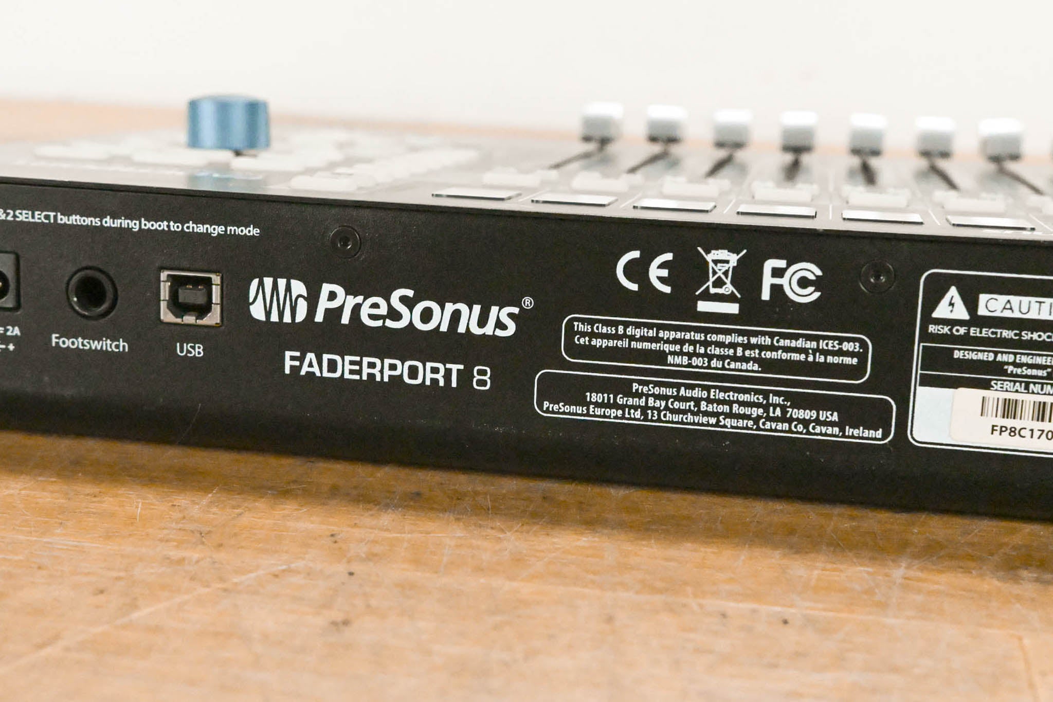 PreSonus FaderPort 8 8-Channel Production Controller (NO POWER SUPPLY)