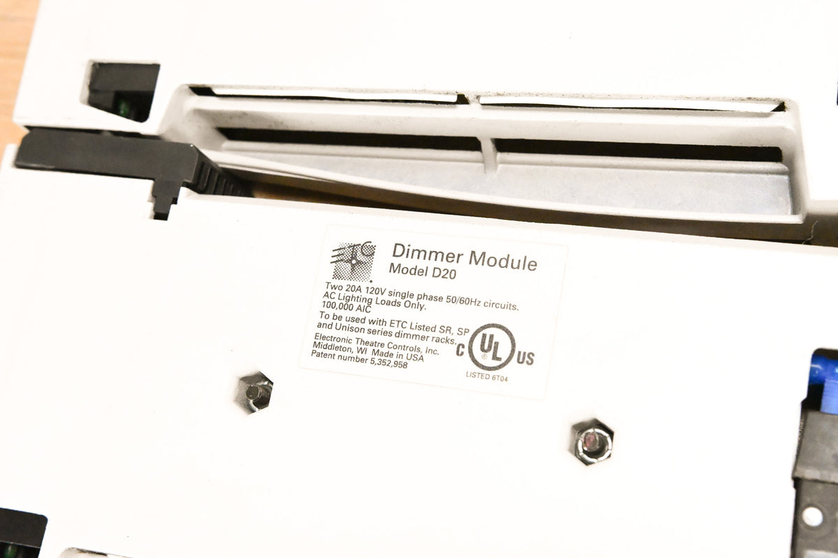ETC D20 Dual 20A Dimmer Module (Pack of 4)