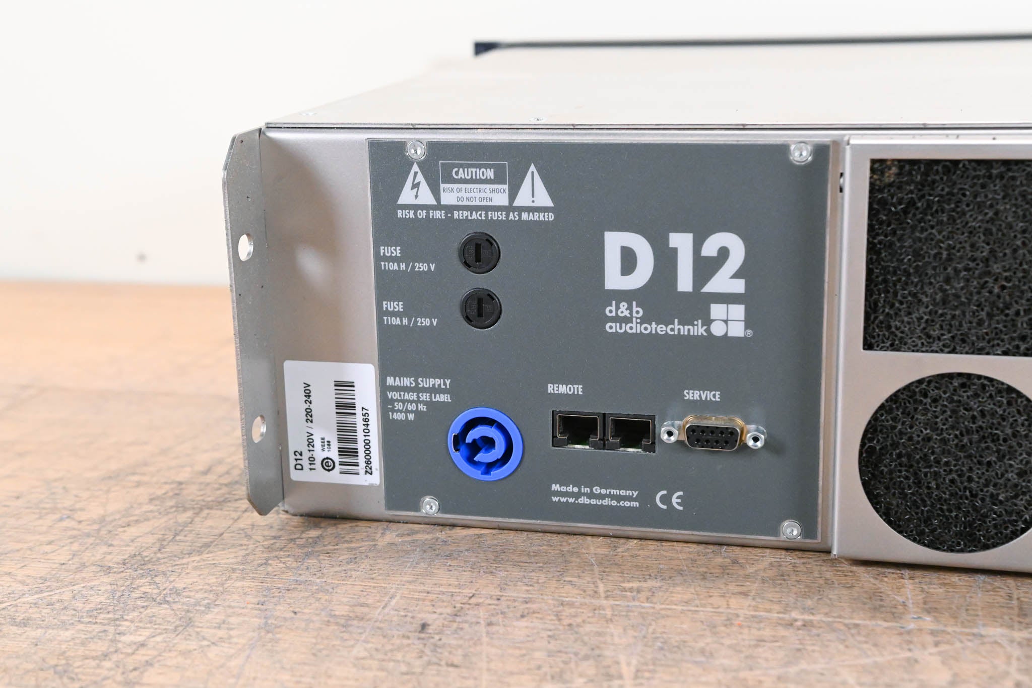 d&b audiotechnik D12 Dual-Channel Power Amplifier