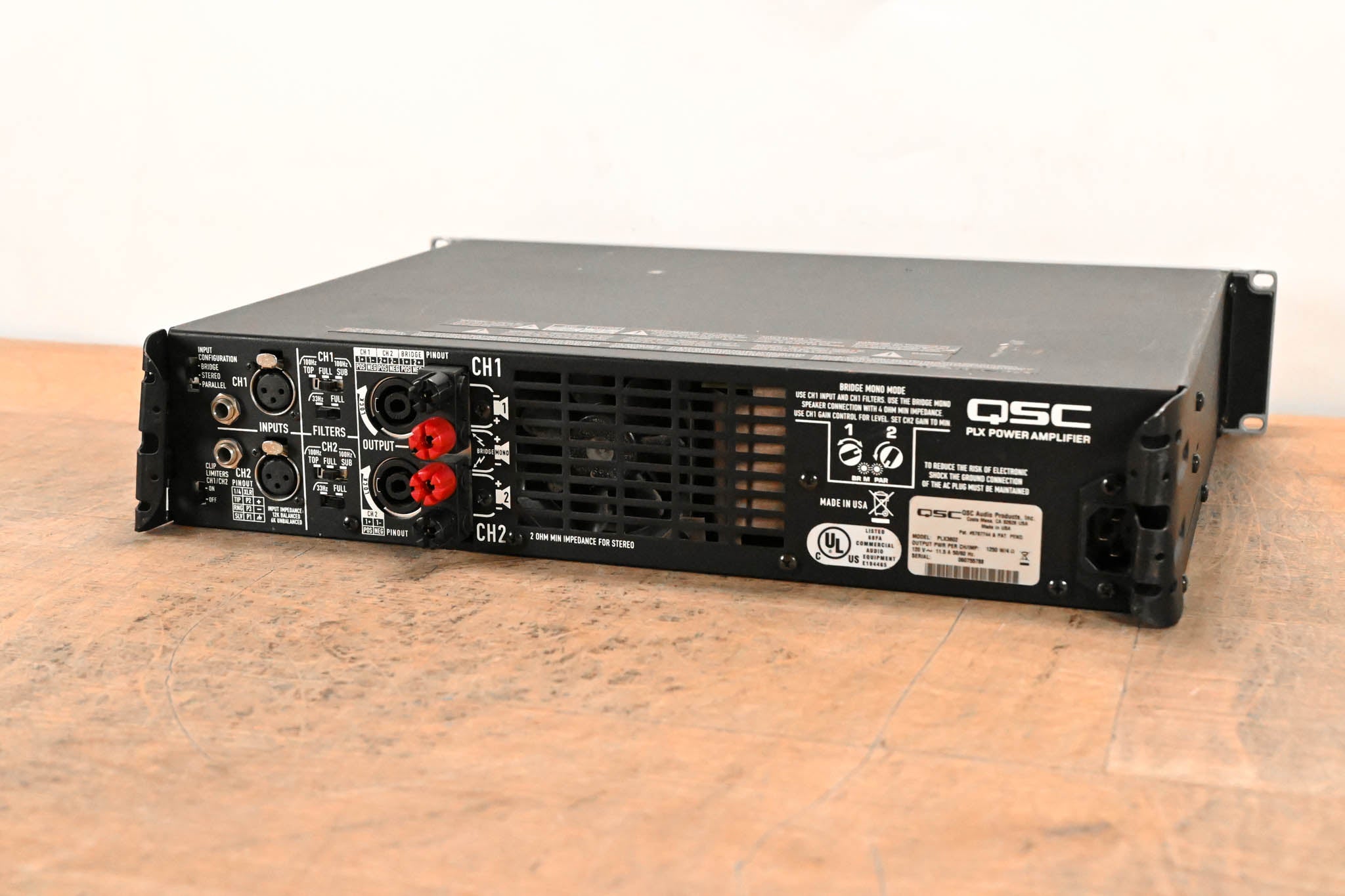 QSC PLX3602 2-Channel Power Amplifier