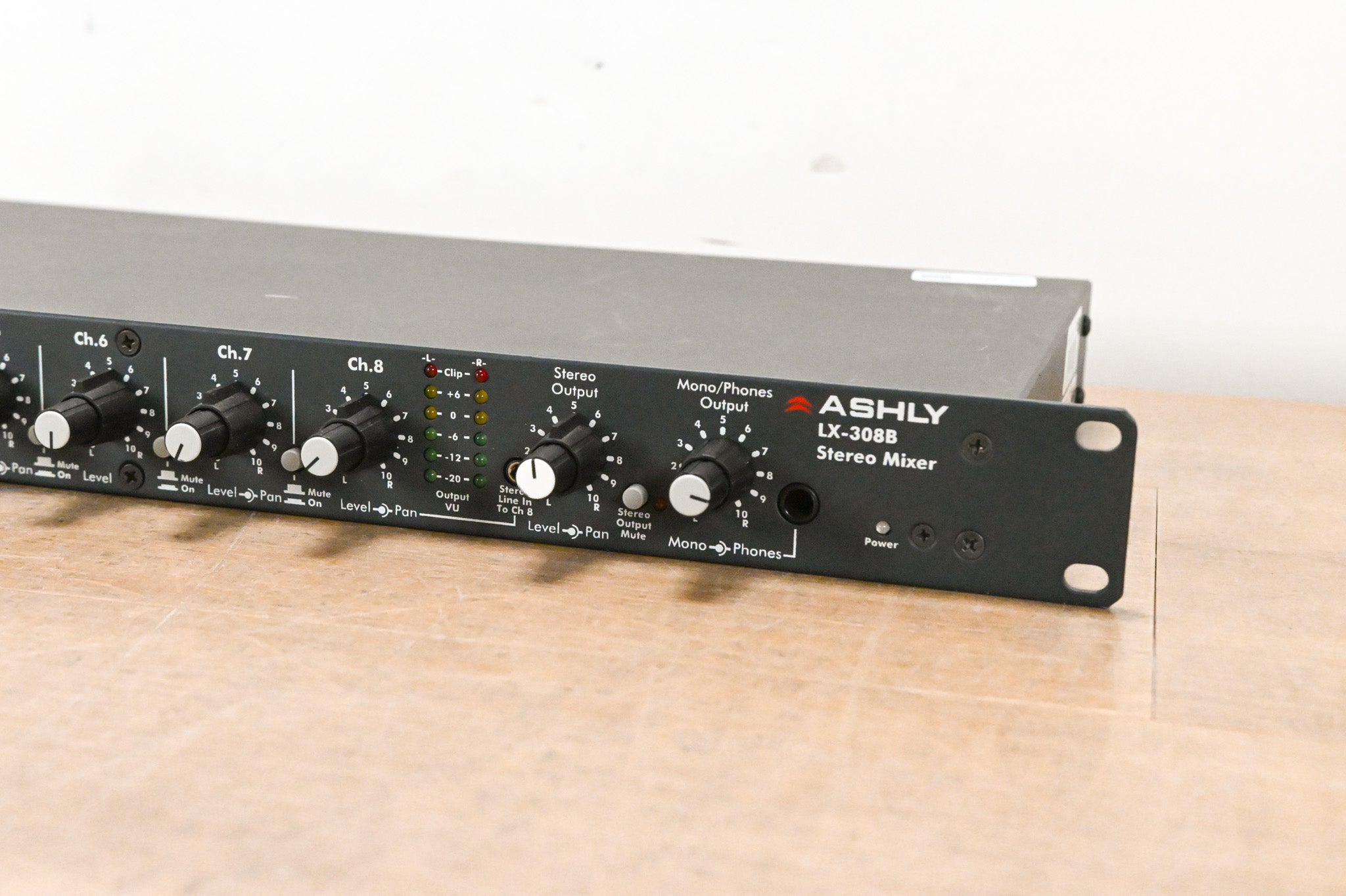 Ashly LX-308B 8-Channel Stereo Line Mixer
