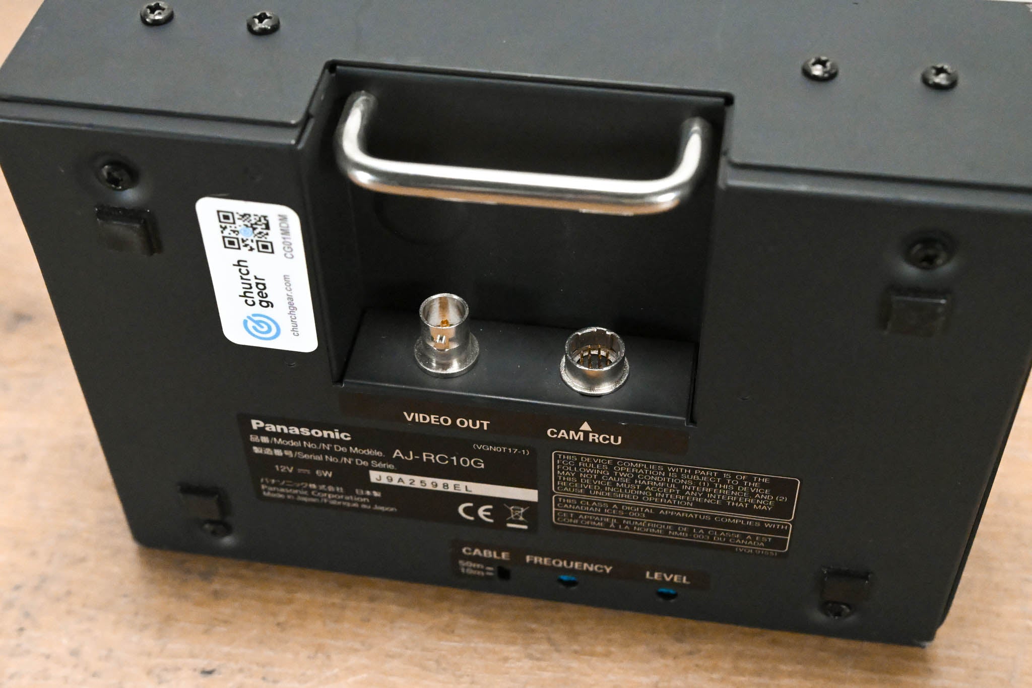 Panasonic AJ-RC10G Remote Control Unit