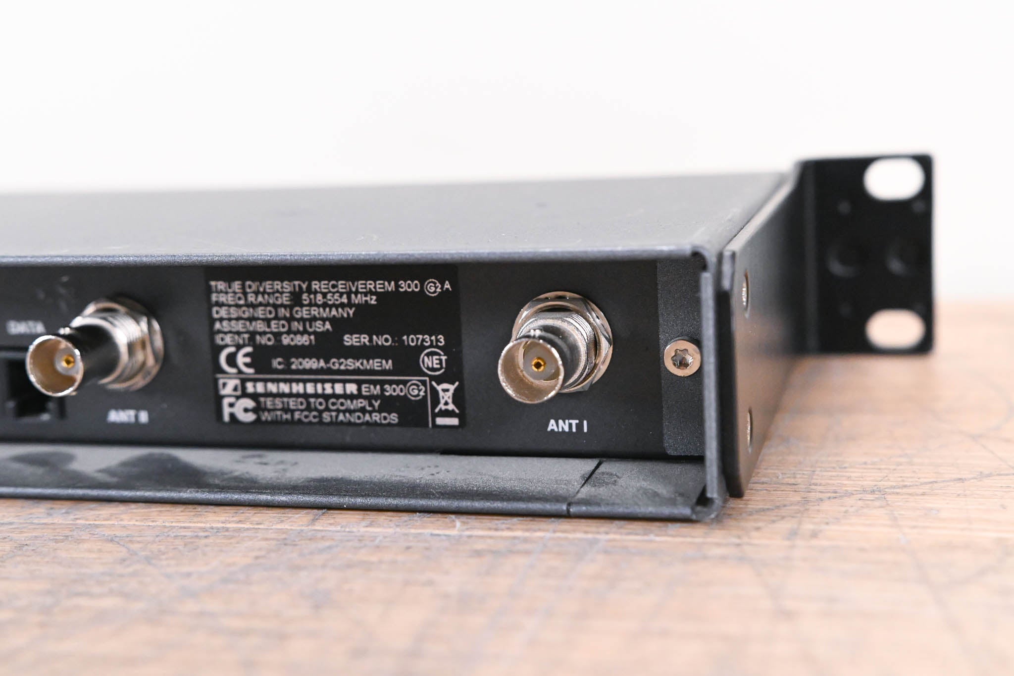 Sennheiser EM 300 G2 Wireless Receiver - 518-554 MHz (NO POWER SUPPLY)