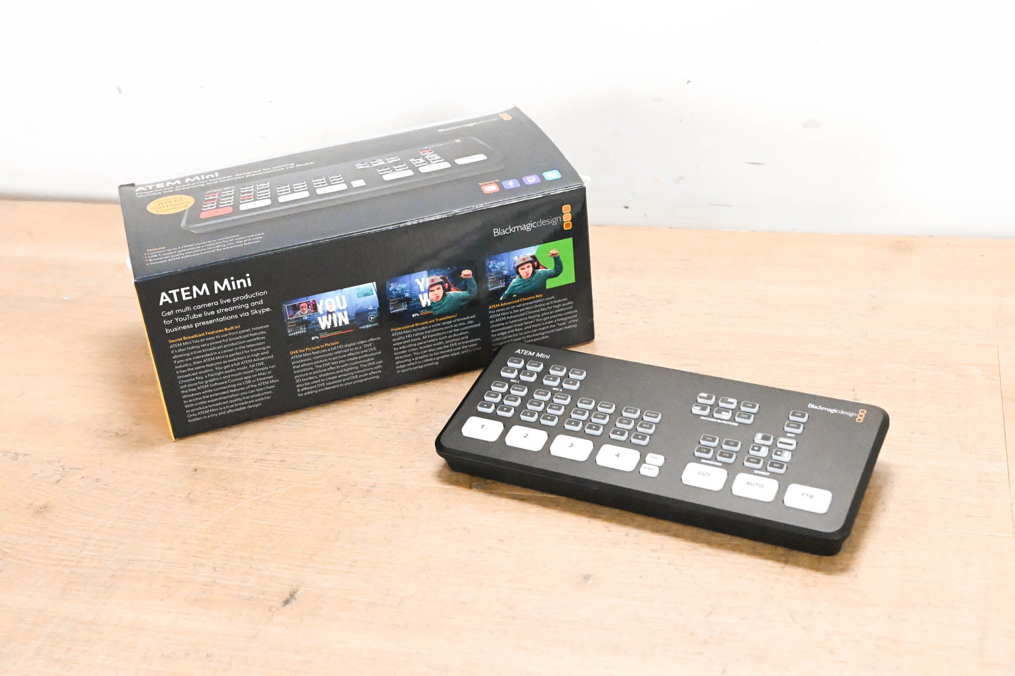 Blackmagic Design ATEM Mini HDMI Live Stream Switcher (NO POWER SUPPLY)