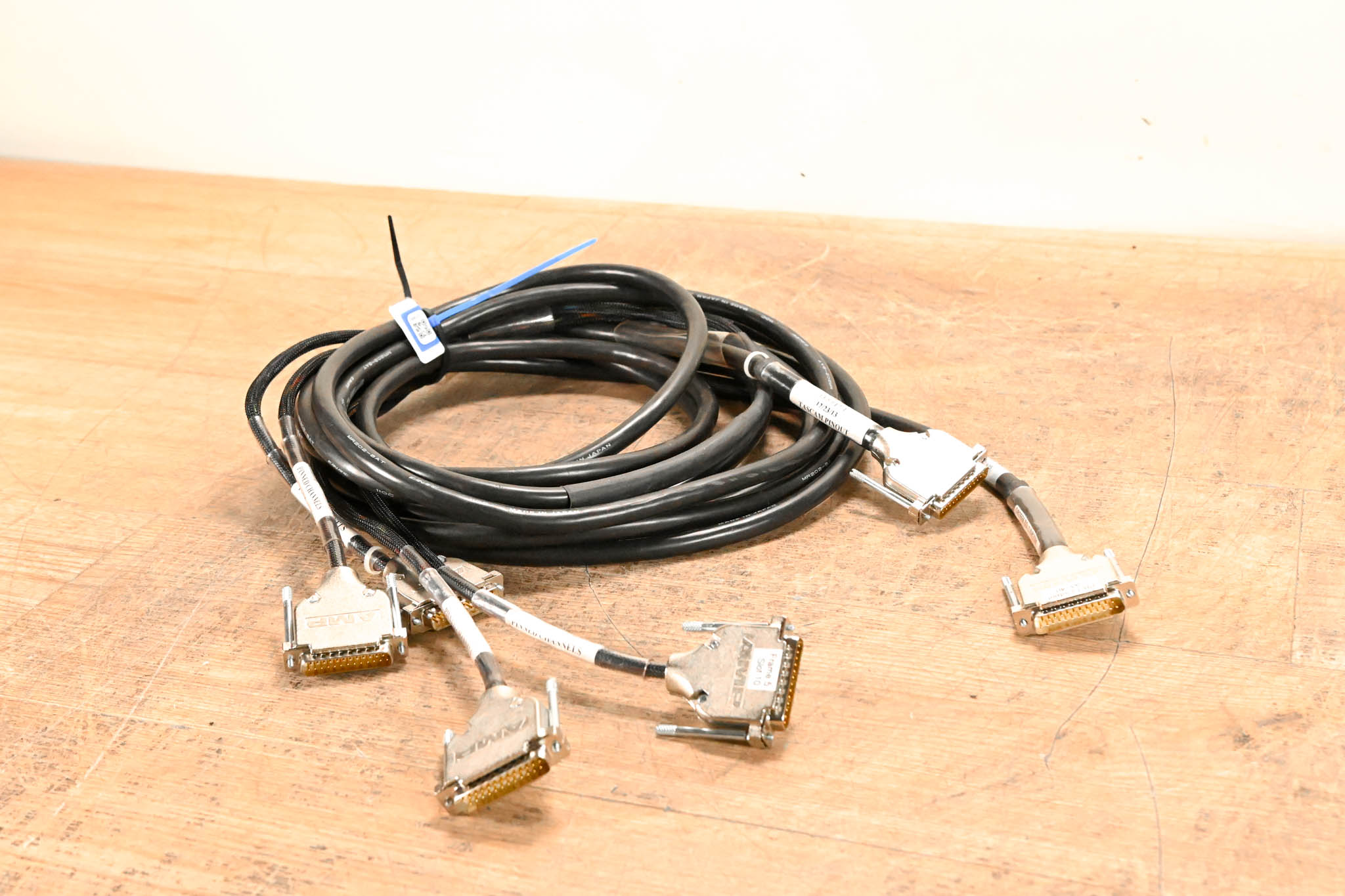 Unbranded DB25IM to (2)DB25IM TASCAM Pinout Cable - 13.5' (PAIR)