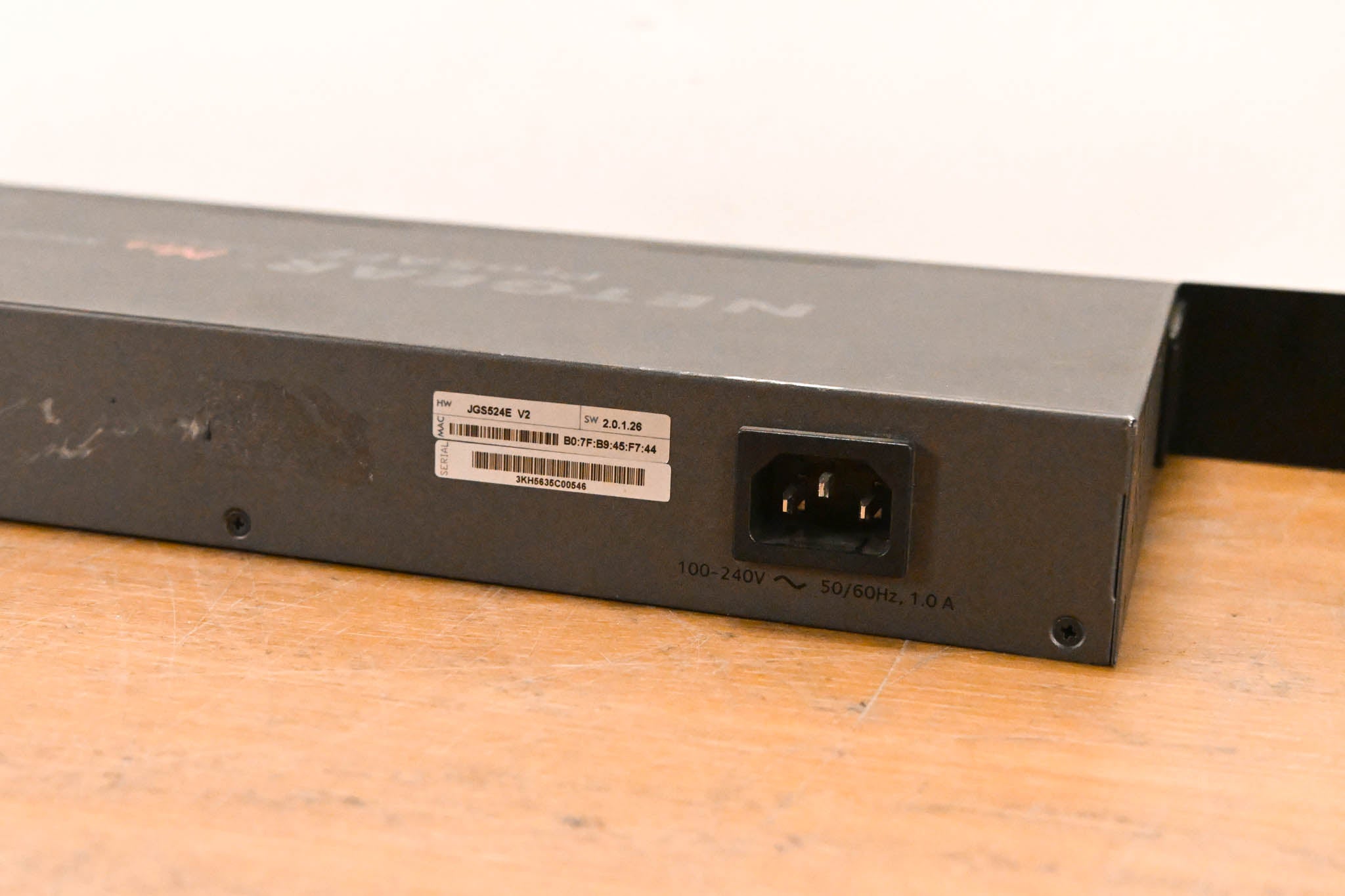NETGEAR JGS524Ev2 ProSAFE Plus Switch 24-Port Gigabit Switch