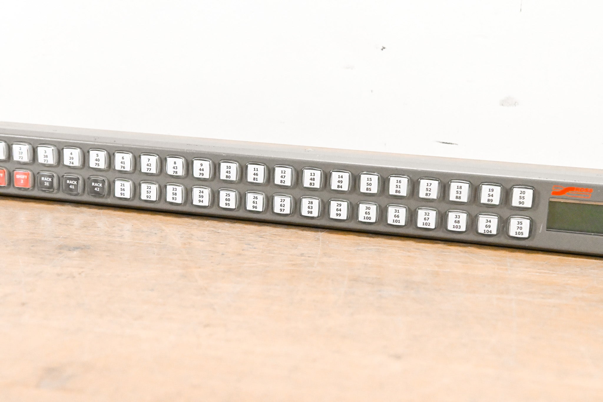 Ross RCP-NKM 1RU Remote Control Panel (NO POWER SUPPLY)
