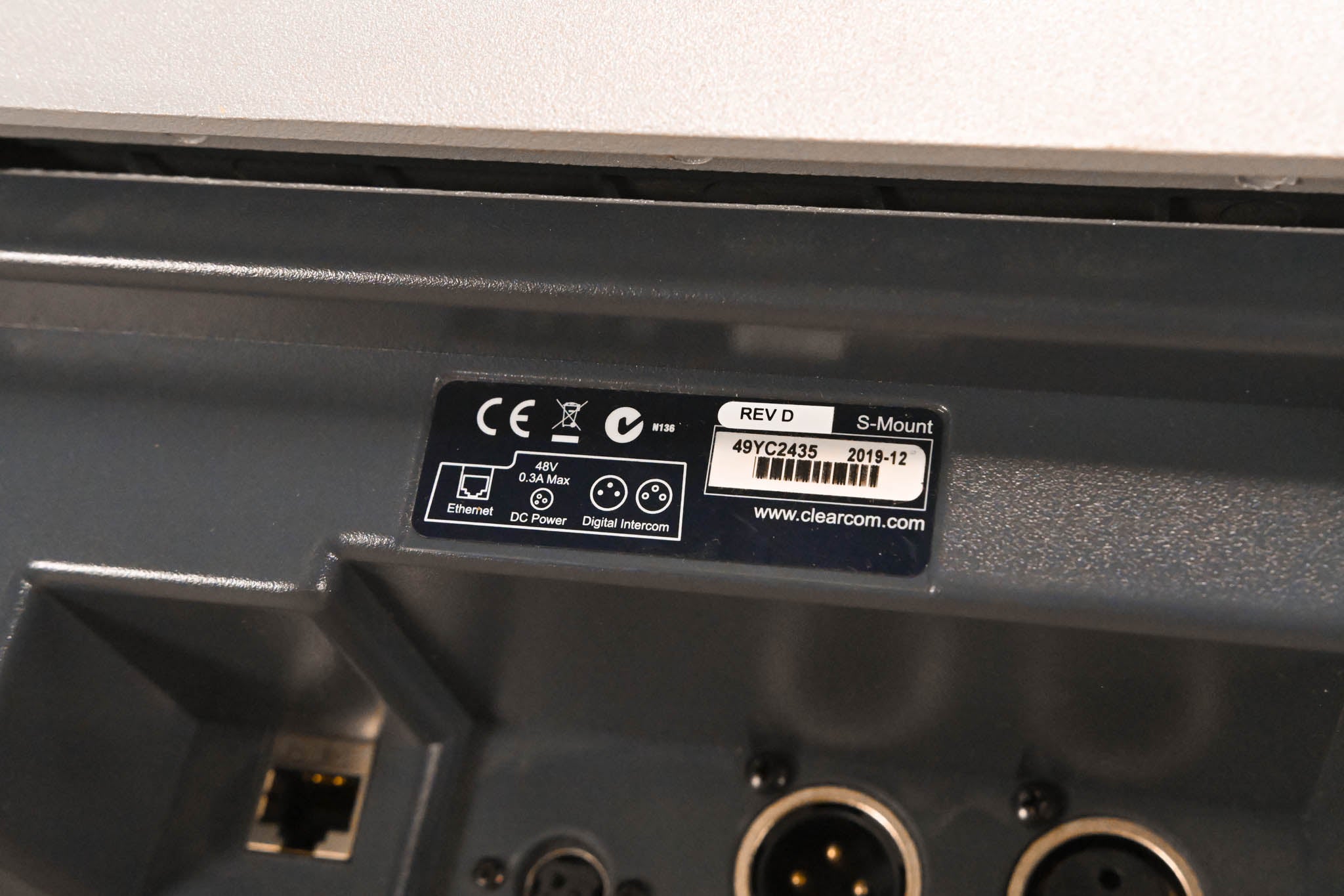 Clear-Com HKB-2X 4-Channel Digital Speaker Station