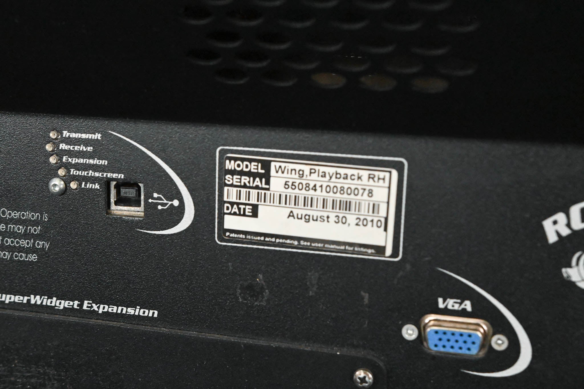 High End Systems Road Hog Playback Wing