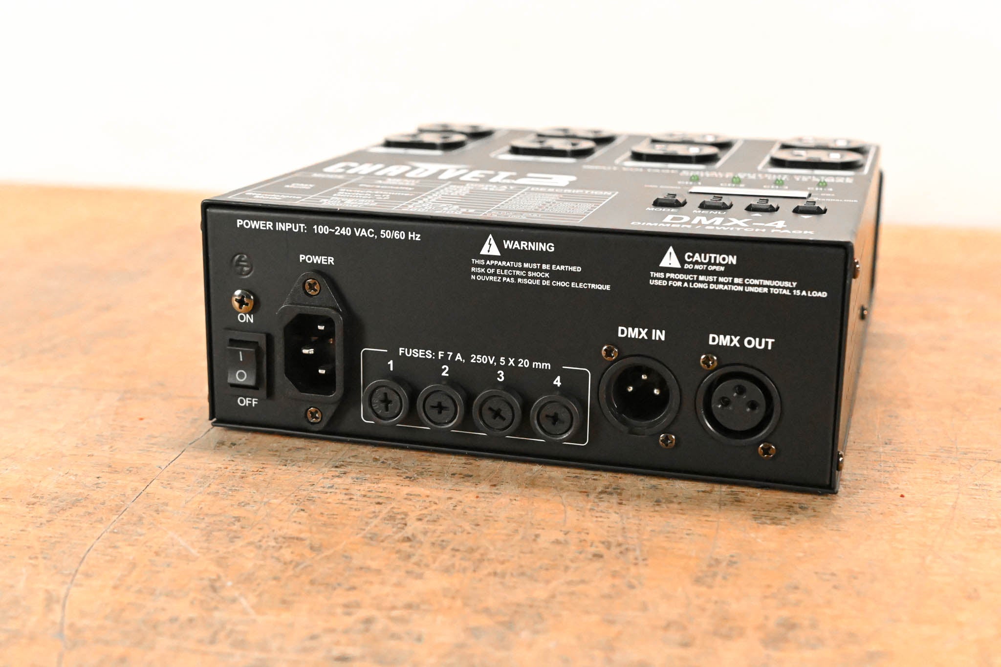 Chauvet DMX-4 4-Channel DMX Dimmer/Relay Pack