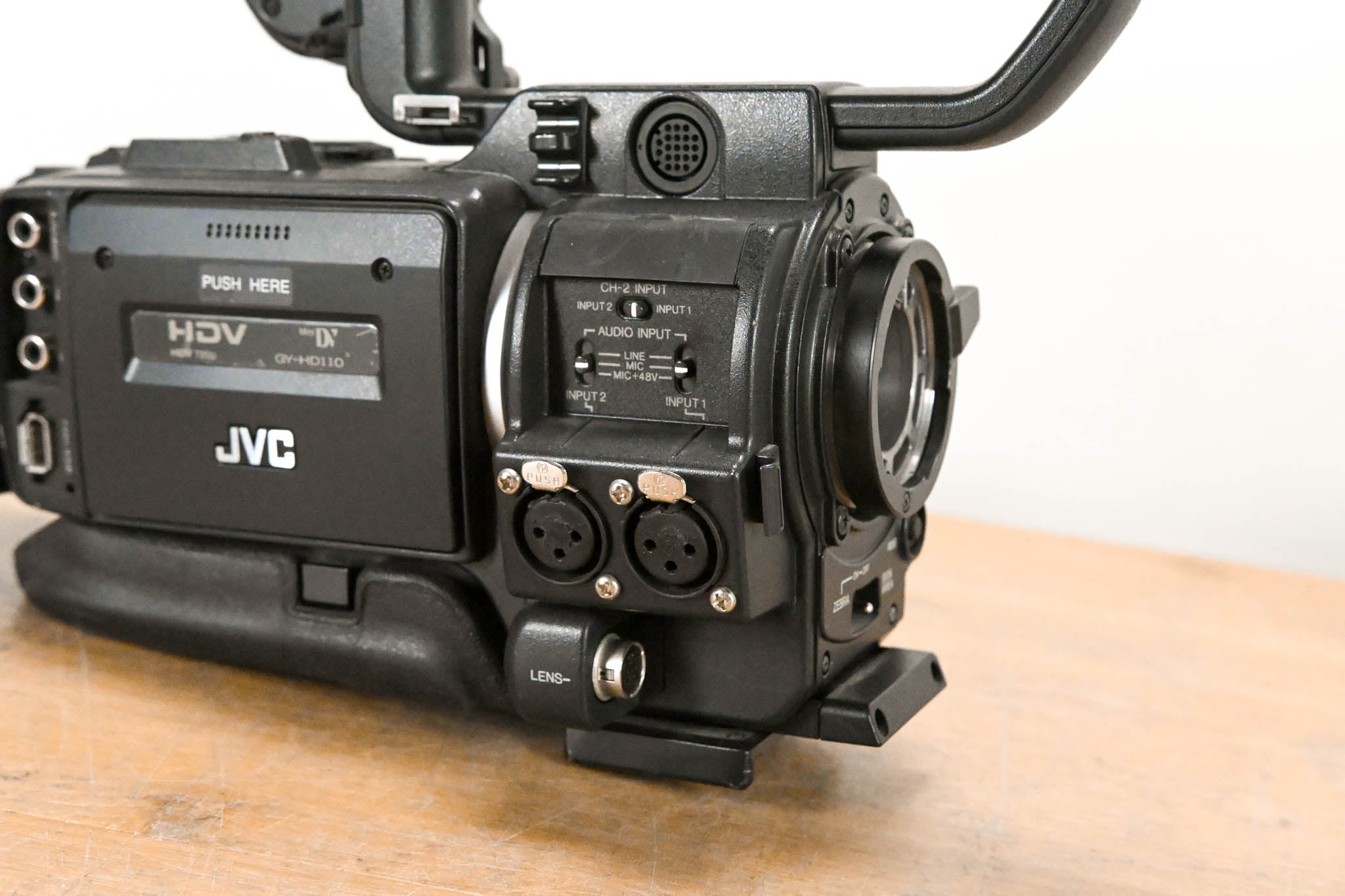 JVC GY-HD110U 1/3" 3-CCD Professional HDV Camcorder
