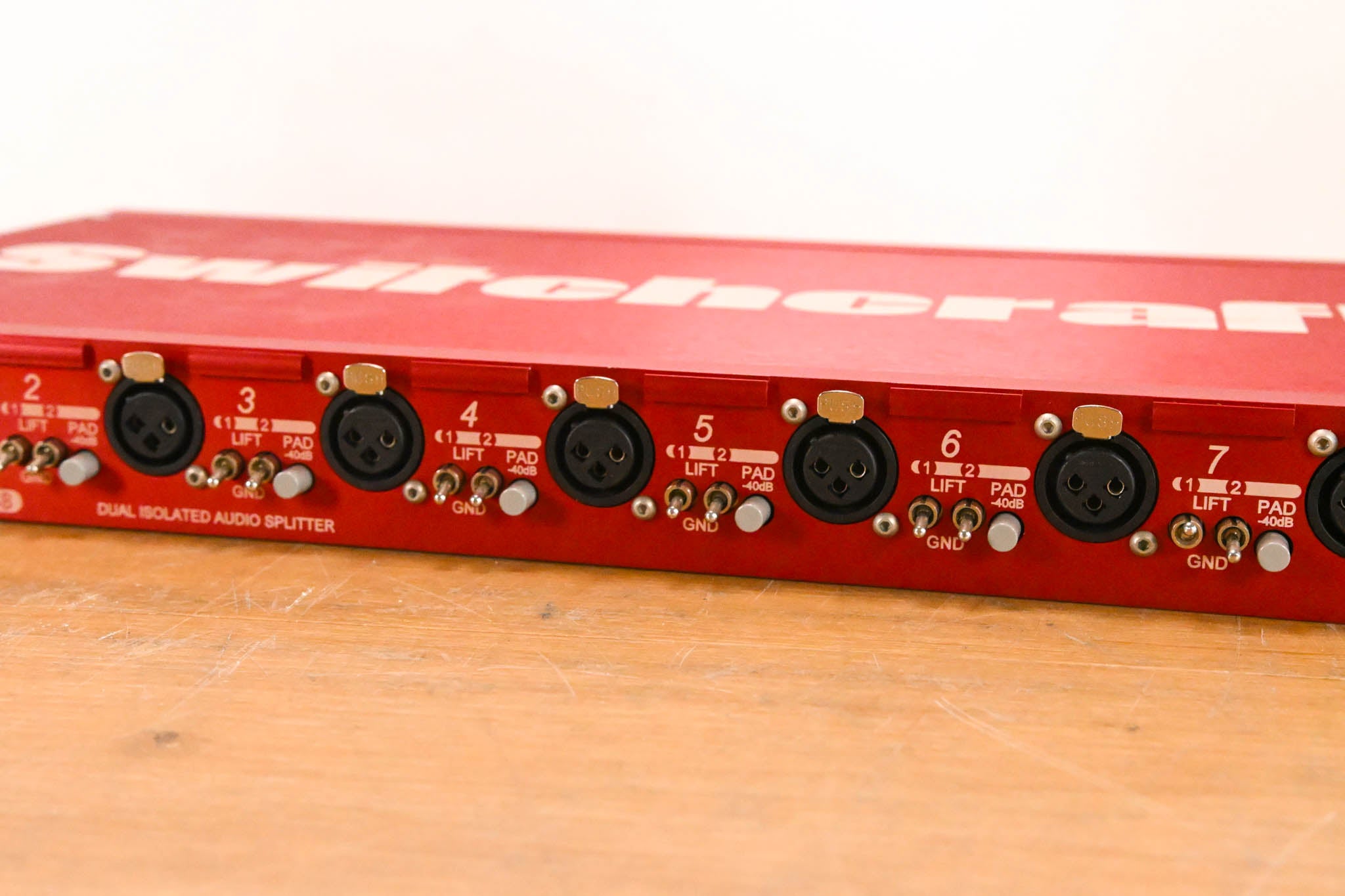 Switchcraft RMAS8 8-Input 3-Way Splitter