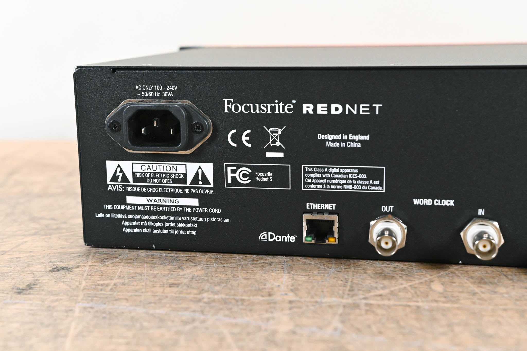 Focusrite RedNet 5 Pro Tools HD to Dante Network Bridge