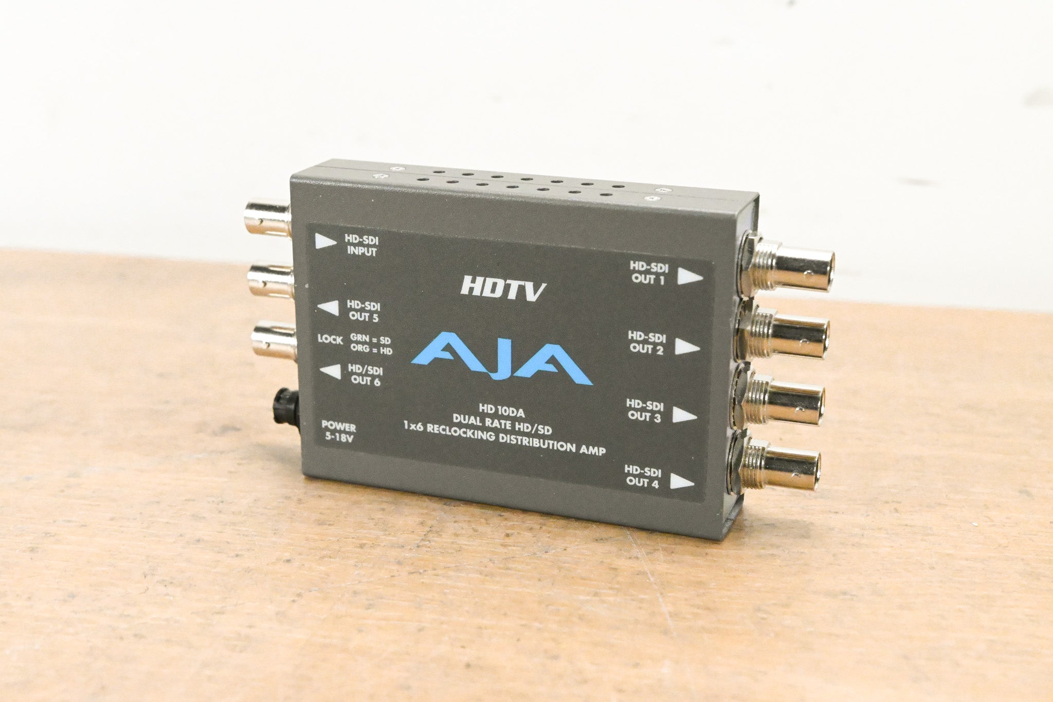 AJA HD10DA 1x6 Distribution Amplifier (NO POWER SUPPLY)