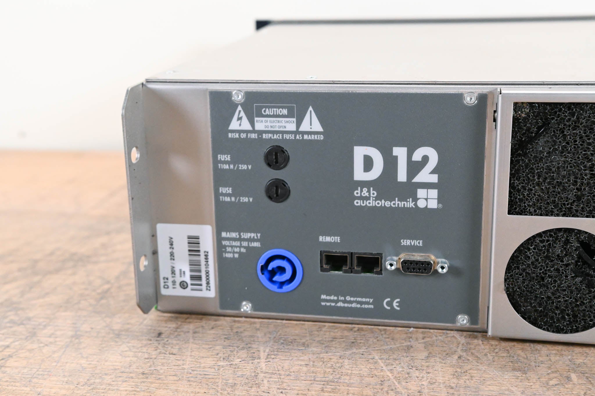 d&b audiotechnik D12 Dual-Channel Power Amplifier