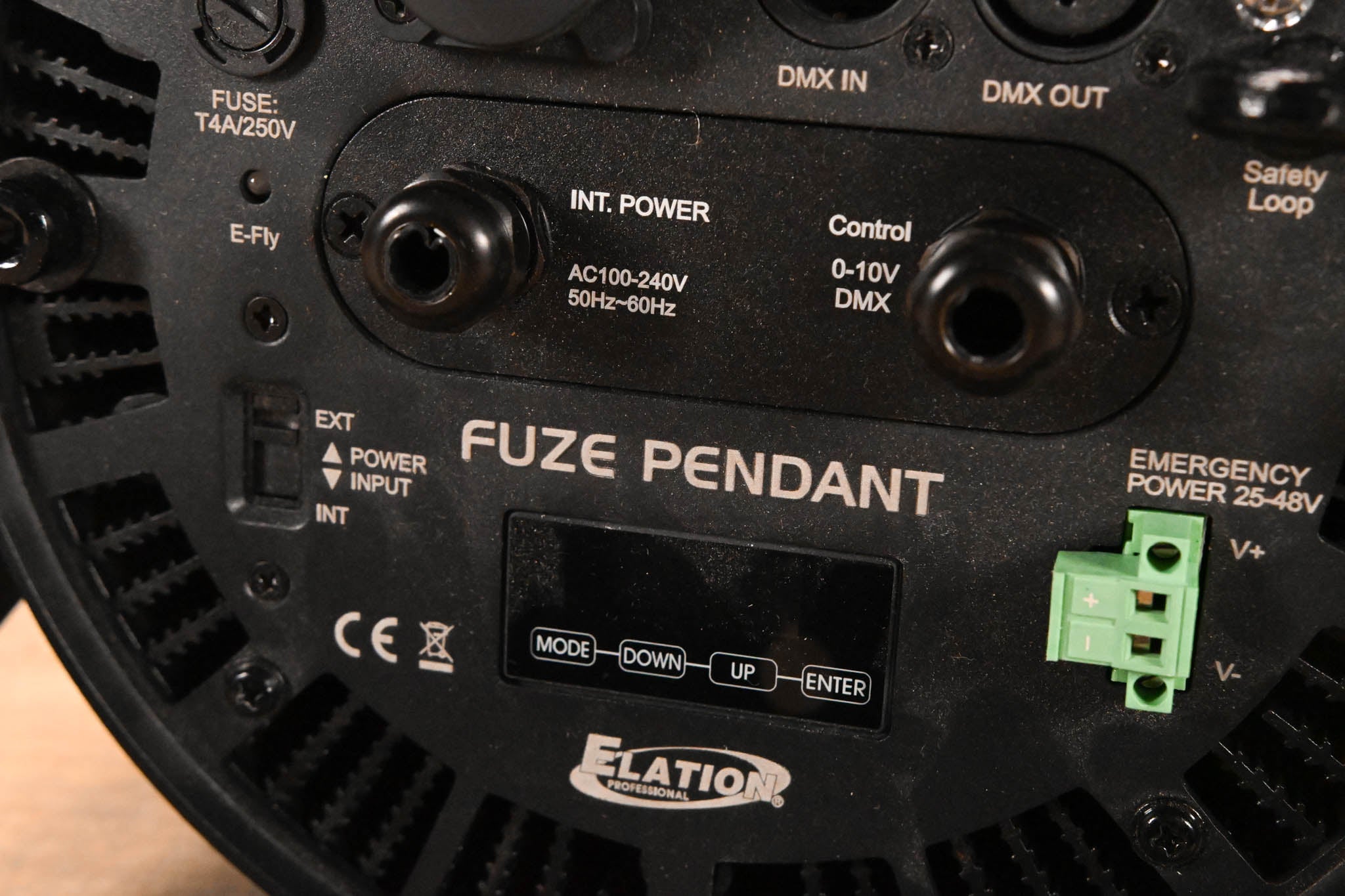 Elation Fuze Pendant 230W RGBWL LED House Light Fixture (NO PSU)