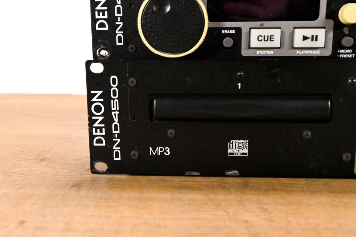 Denon DN-D4500 Rackmount Dual CD/MP3 Player with Remote Control