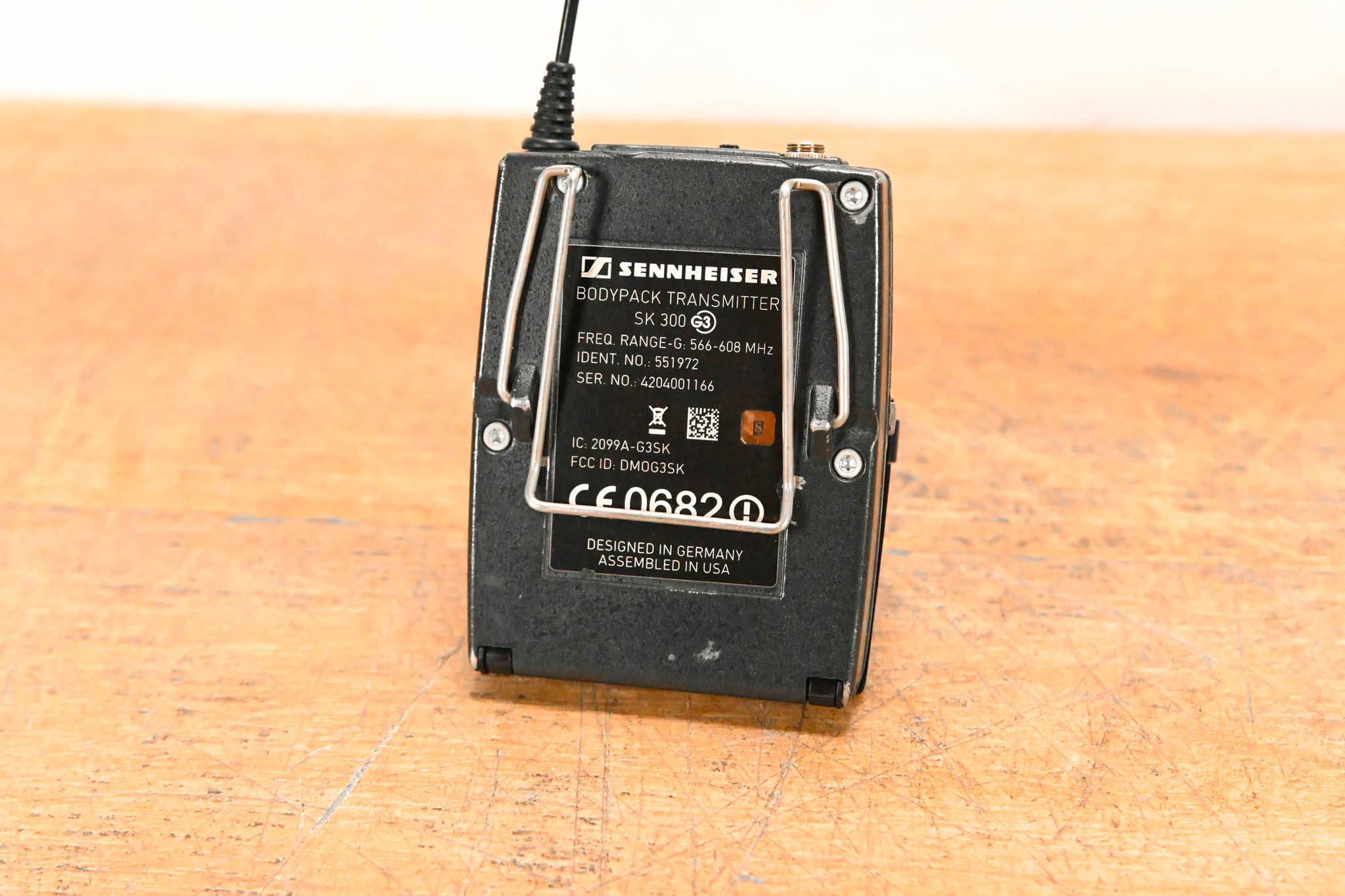 Sennheiser SK 300 G3 Wireless Bodypack Transmitter G Range: 566-608 MHz