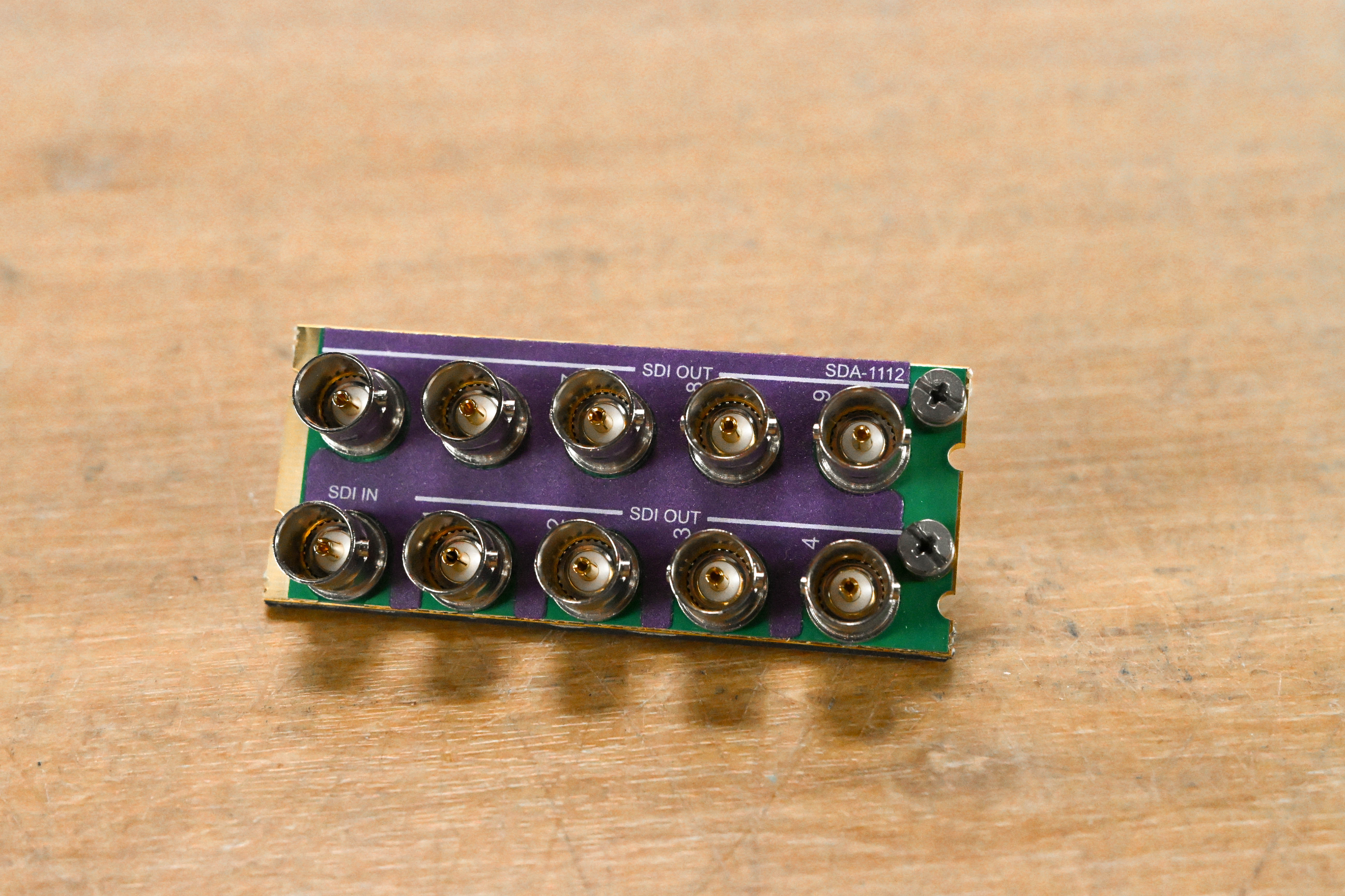 Miranda SDA-1112 Rear I/O Module for Densité Frame